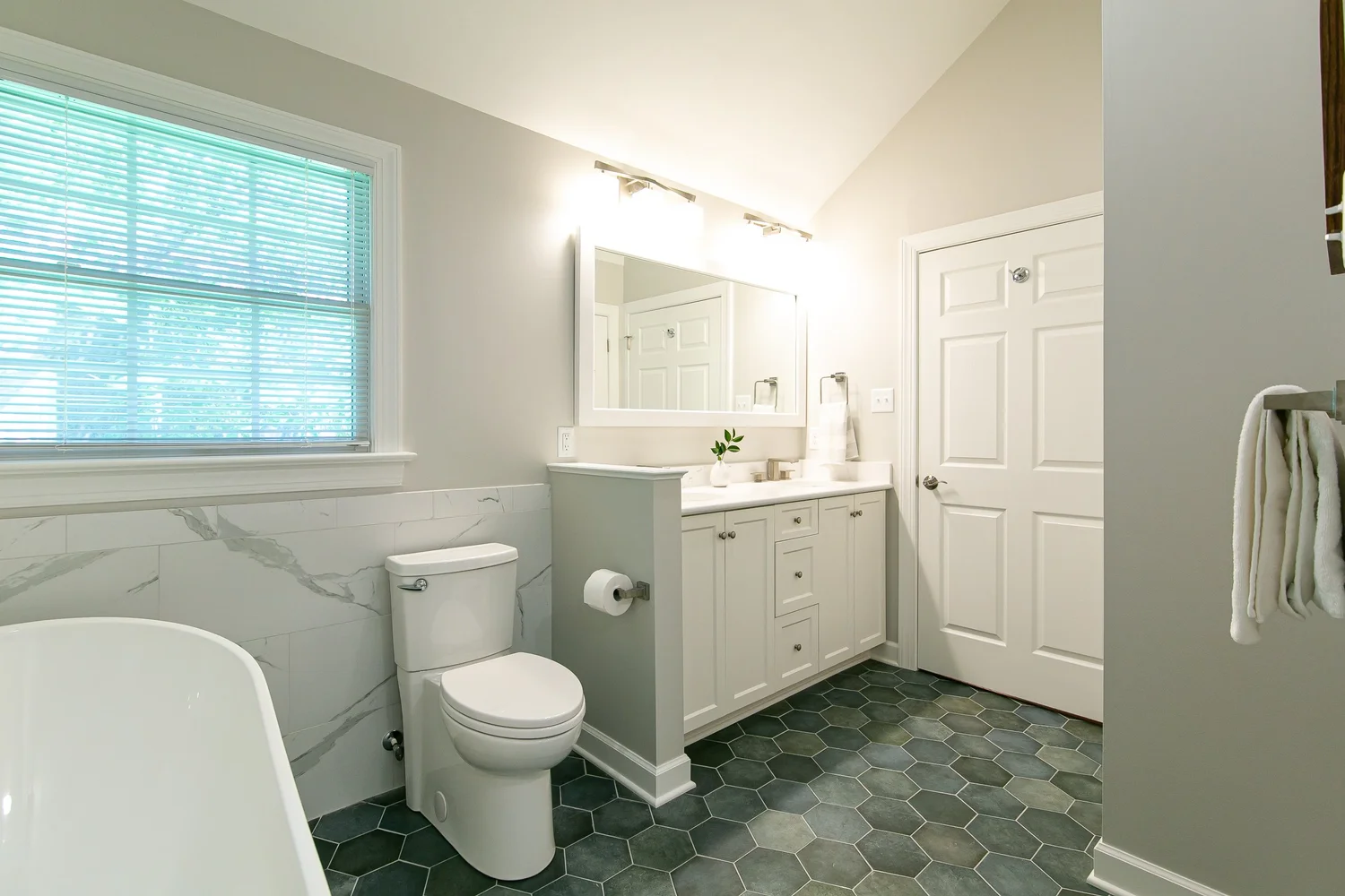 Powhatan Williamsburg Virginia bathroom remodeling project completed by VanFleet Homes, photo 16