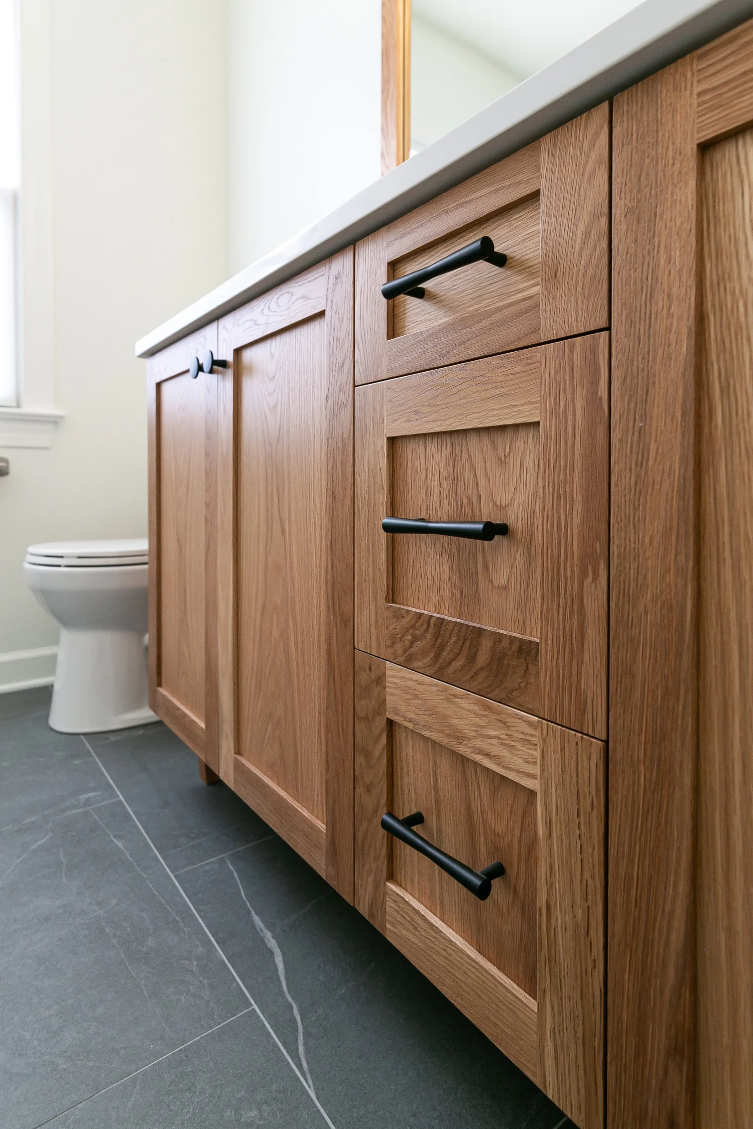 Holly Grove Williamsburg Virginia bathroom remodeling project completed by VanFleet Homes, photo 19