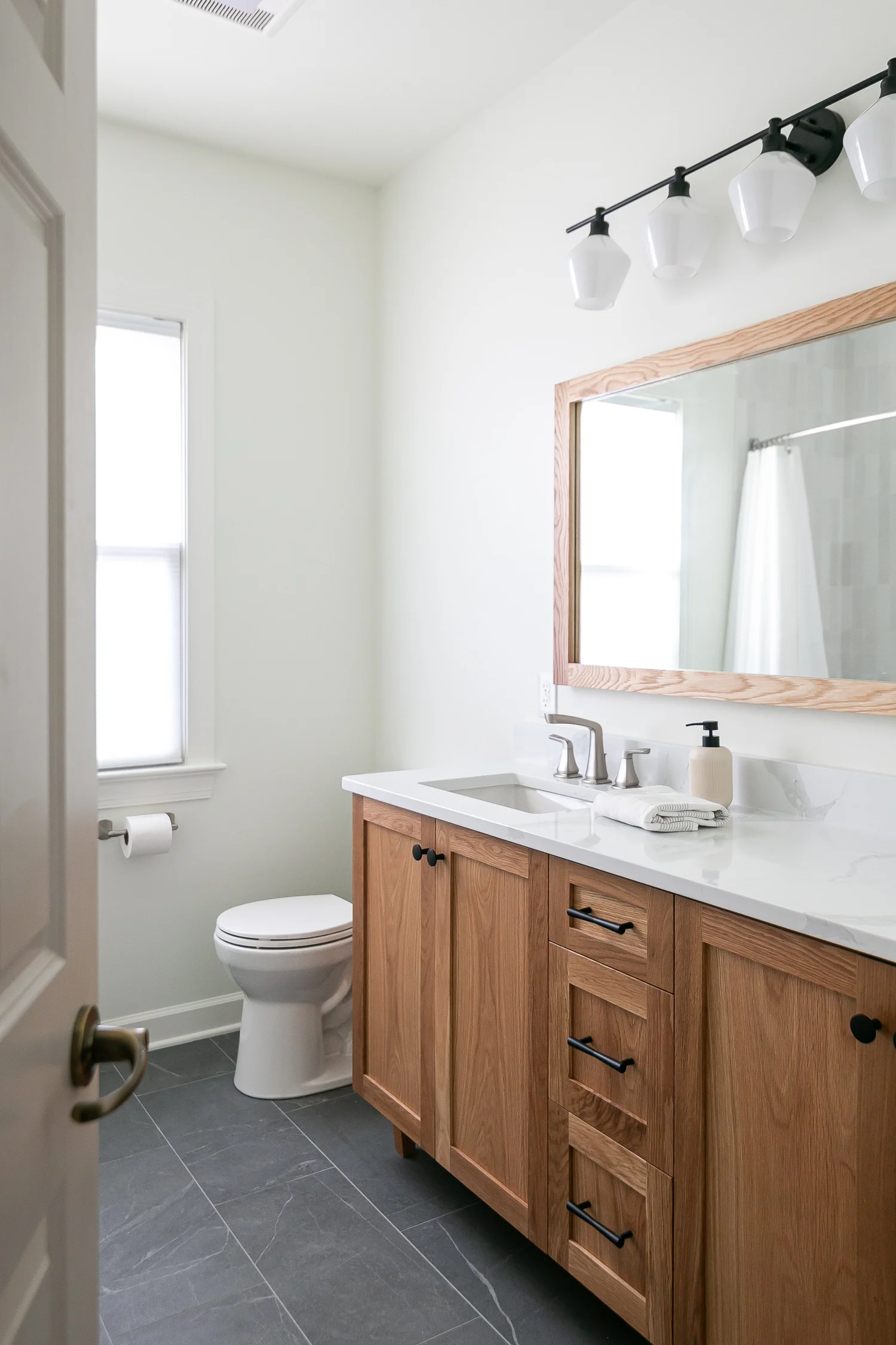 Holly Grove Williamsburg Virginia bathroom remodeling project completed by VanFleet Homes, photo 24