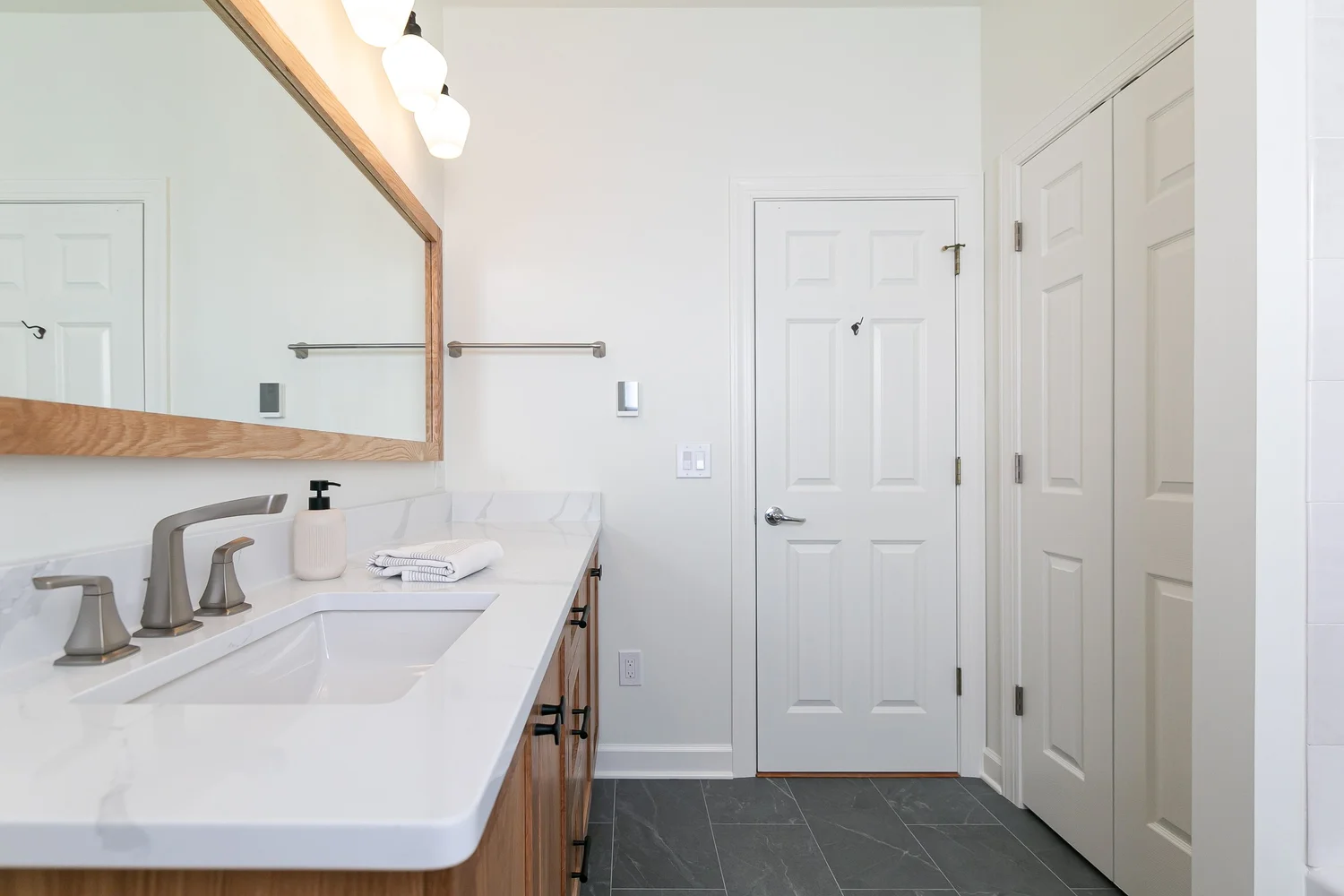 Holly Grove Williamsburg Virginia bathroom remodeling project completed by VanFleet Homes, photo 15