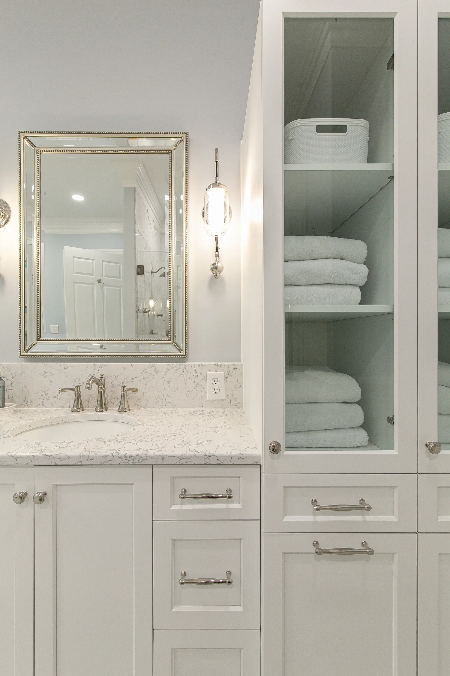 Fords Colony Williamsburg Virginia bathroom remodeling project completed by VanFleet Homes, photo 23