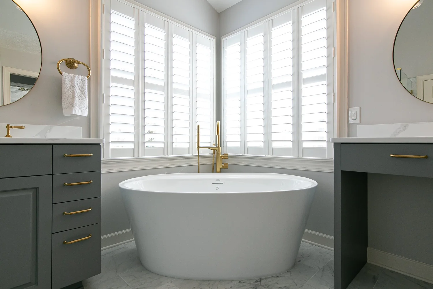 Kiln Creek Yorktown Virginia bathroom remodeling project completed by VanFleet Homes, photo 10