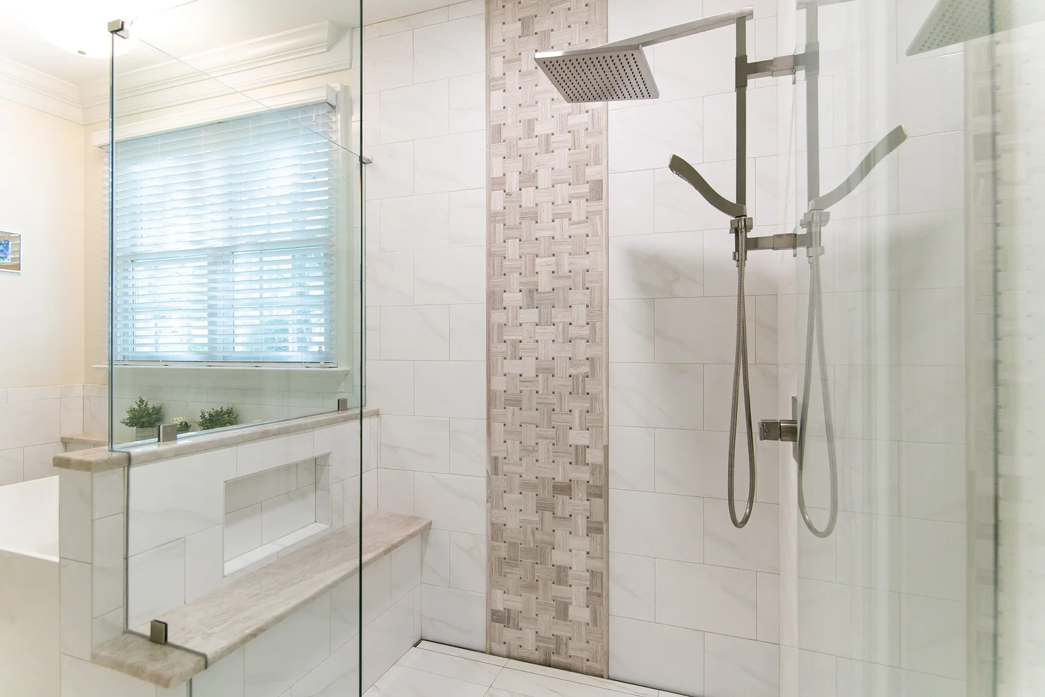 Fords Colony Williamsburg Virginia bathroom remodeling project completed by VanFleet Homes, photo 29