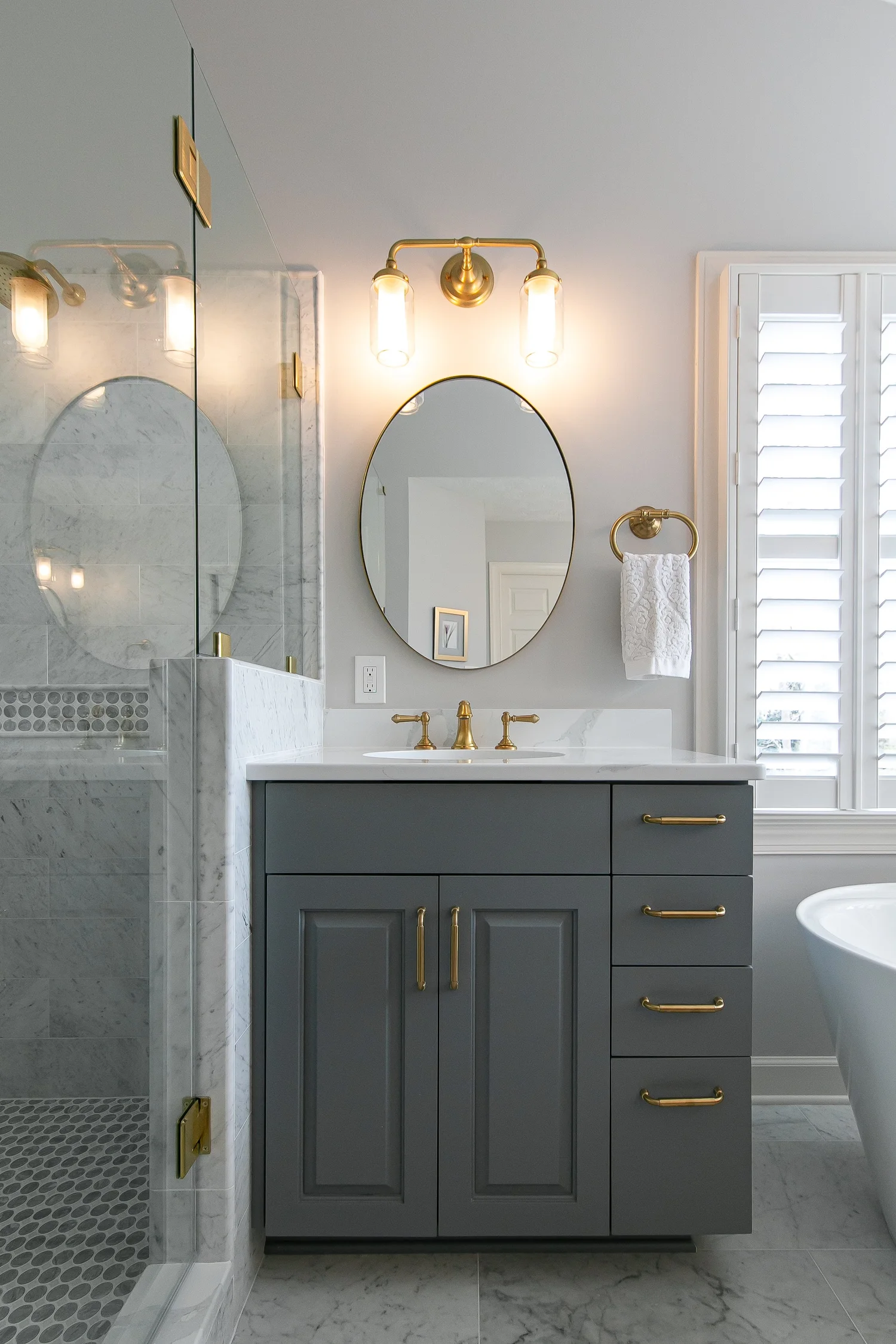 Kiln Creek Yorktown Virginia bathroom remodeling project completed by VanFleet Homes, photo 25