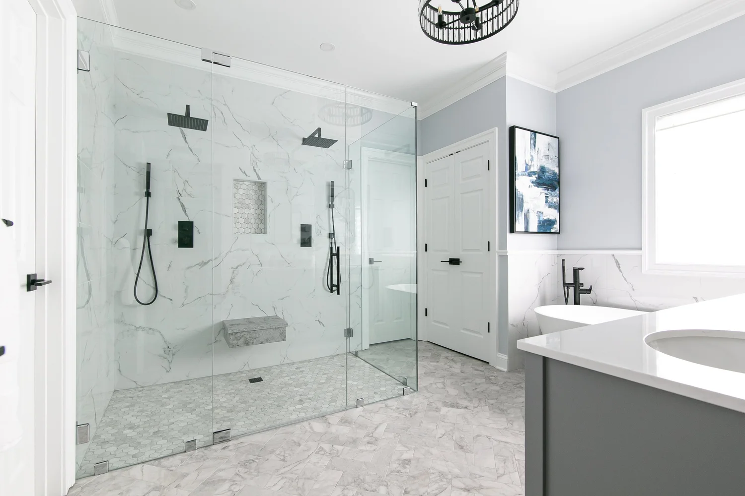 Greensprings West Williamsburg Virginia bathroom remodeling project completed by VanFleet Homes, photo 52
