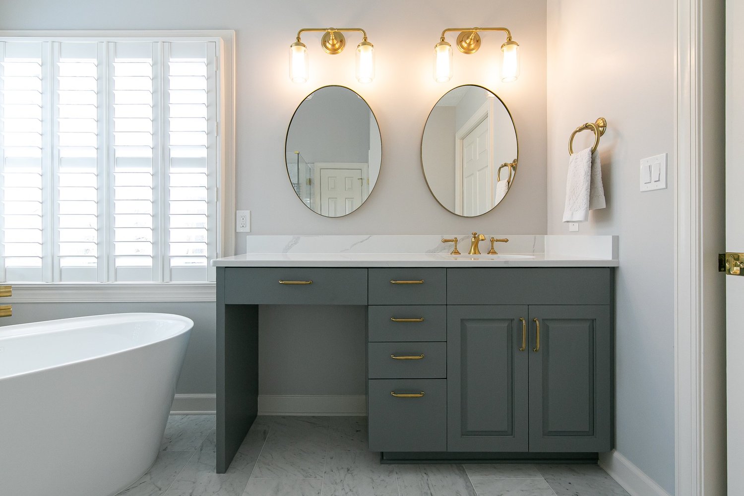 Kiln Creek Yorktown Virginia bathroom remodeling project completed by VanFleet Homes, photo 12