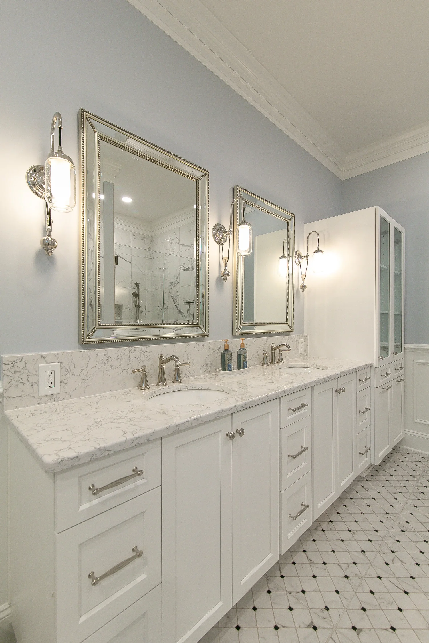 Fords Colony Williamsburg Virginia bathroom remodeling project completed by VanFleet Homes, photo 24
