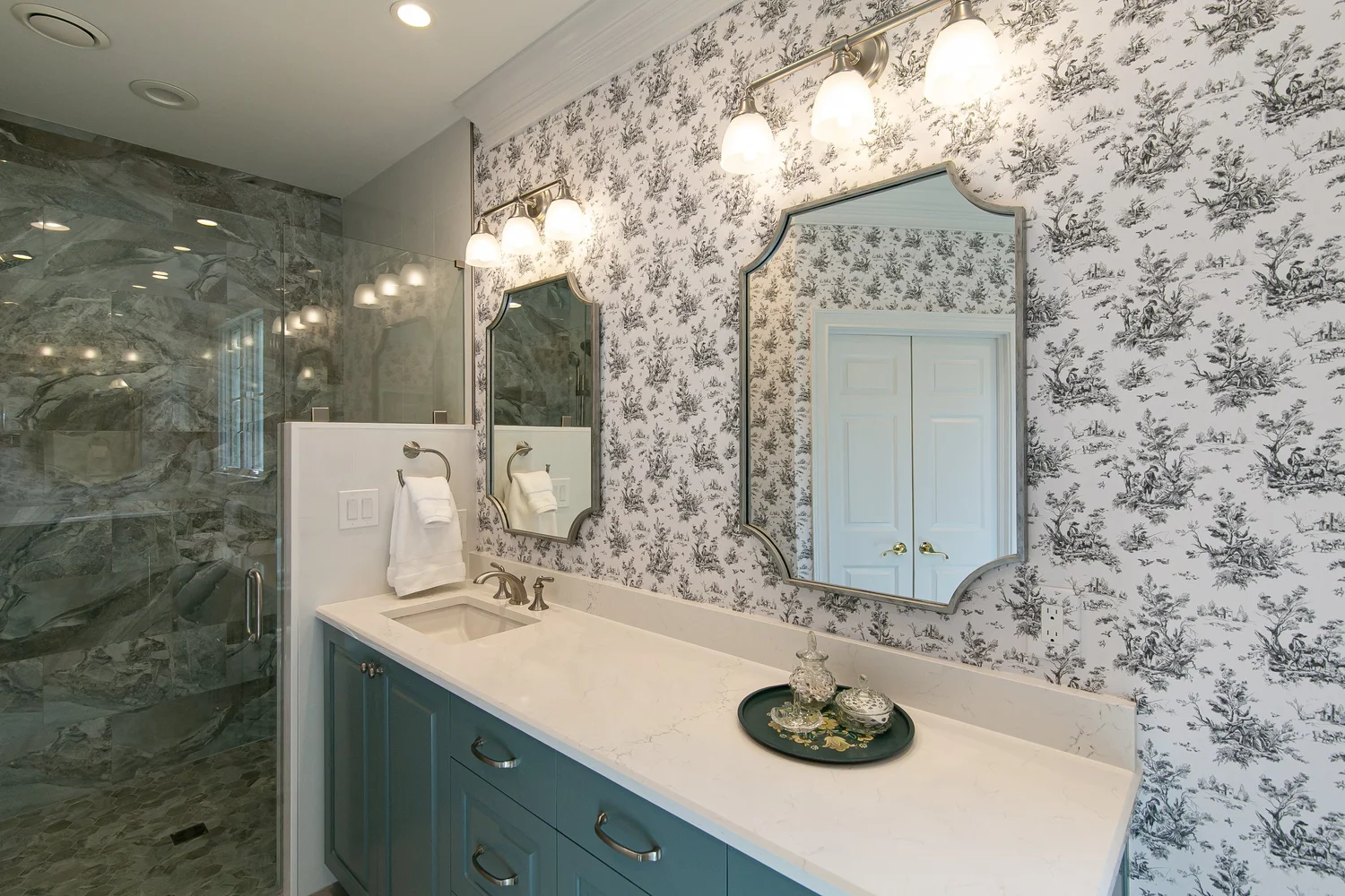 Governors Land Williamsburg Virginia bathroom remodeling project completed by VanFleet Homes, photo 47
