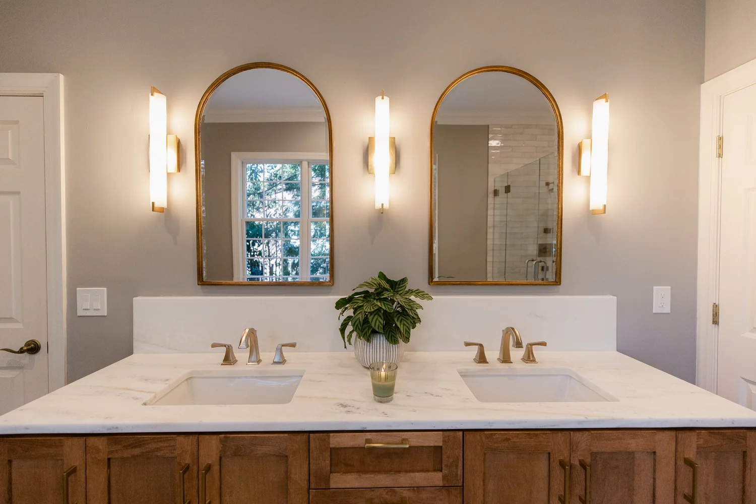 Fords Colony Williamsburg Virginia bathroom remodeling project completed by VanFleet Homes, photo 4