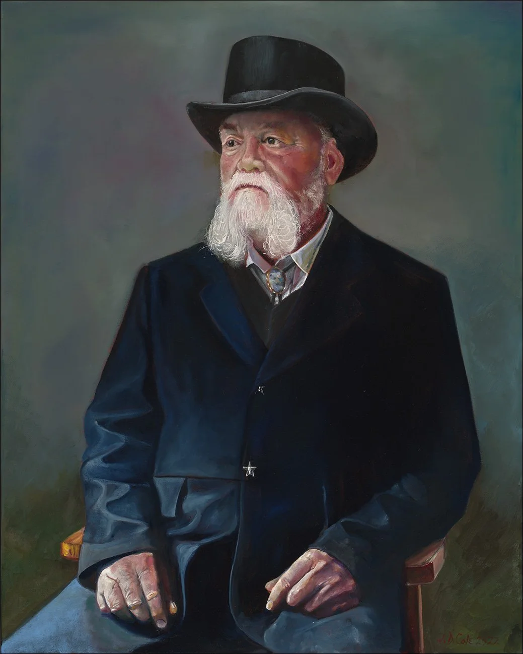 MARSHALL STONE, 30" x 24",  Oil on canvas, Available......To inquire please contact jdcole@gci.net