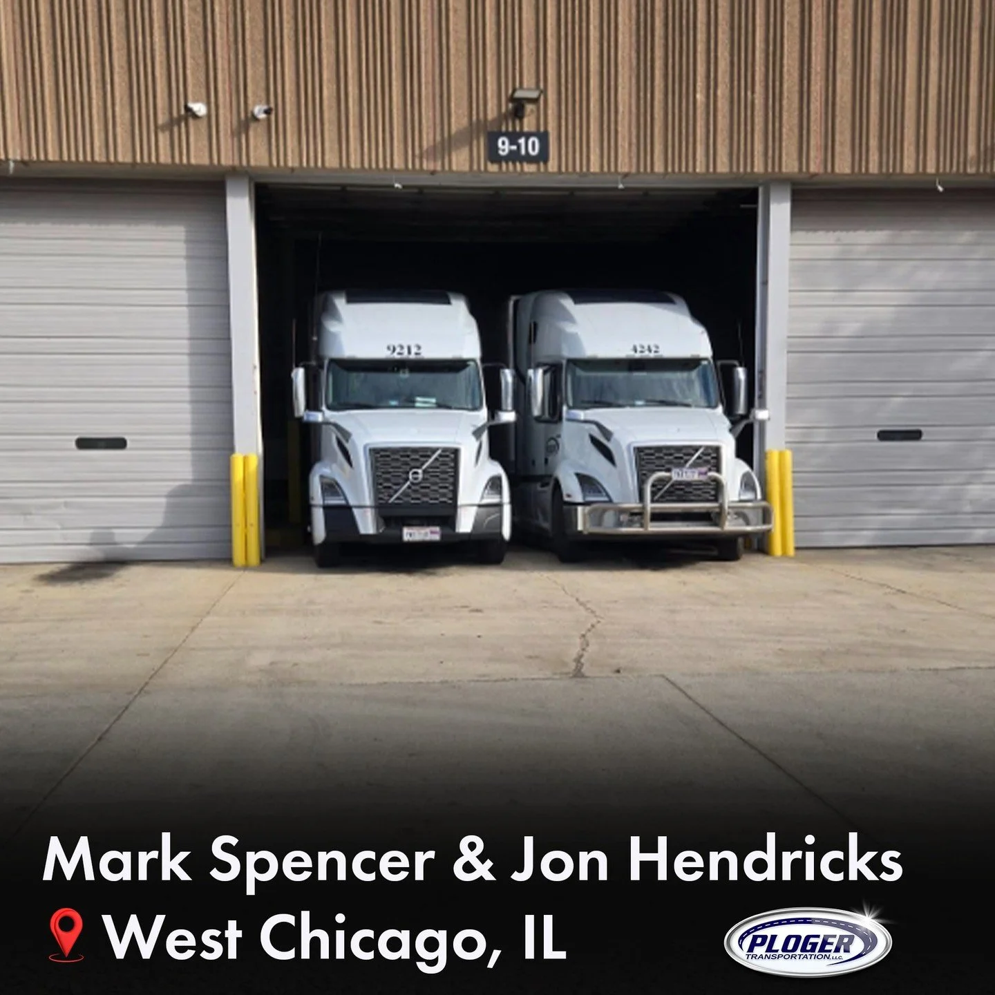 𝐏𝐥𝐨𝐠𝐞𝐫 𝐑𝐞𝐮𝐧𝐢𝐨𝐧 𝐢𝐧 𝐖𝐞𝐬𝐭 𝐂𝐡𝐢𝐜𝐚𝐠𝐨! 🤝🚚

 Ploger Transportation drivers Mark Spencer and John Hendrix had an unexpected meetup today while making deliveries in West Chicago, Illinois!

These two professional drivers managed to 