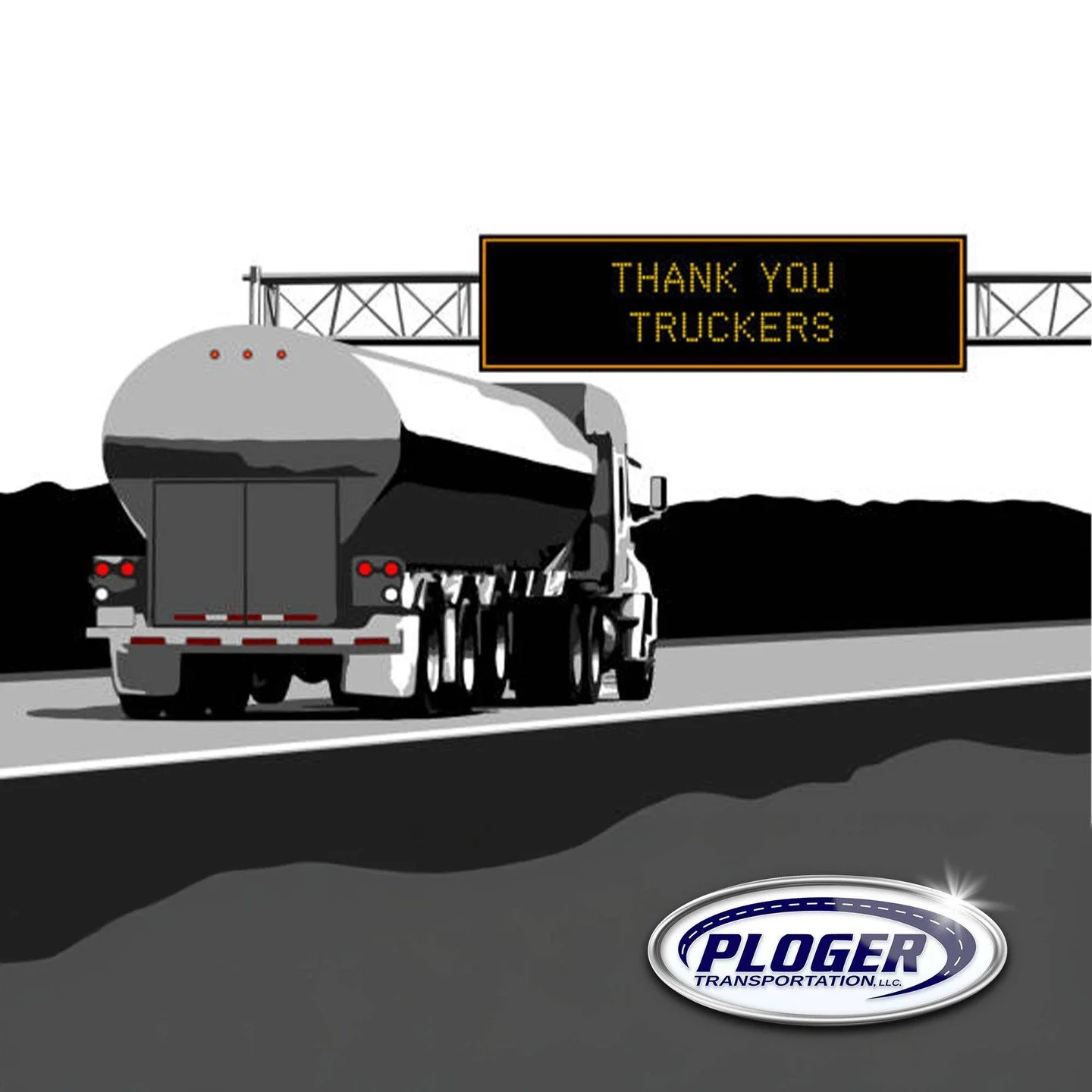 𝐀 𝐁𝐢𝐠 𝐓𝐡𝐚𝐧𝐤 𝐘𝐨𝐮 𝐭𝐨 𝐓𝐫𝐮𝐜𝐤 𝐃𝐫𝐢𝐯𝐞𝐫𝐬!

To all the hardworking truck drivers across the USA&mdash;thank you! You are the backbone of our economy, and your dedication ensures that everything we need gets to where it needs to go.

