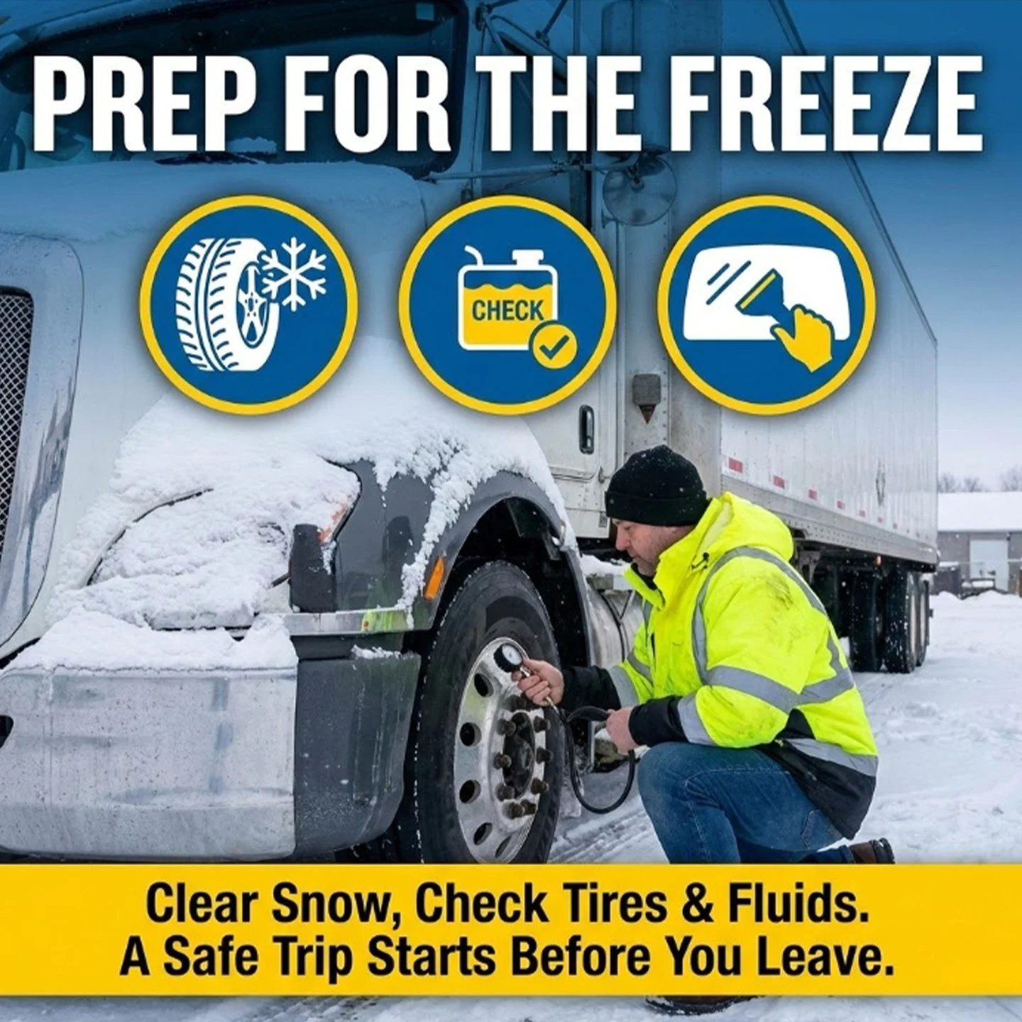 Safety tip of the day!