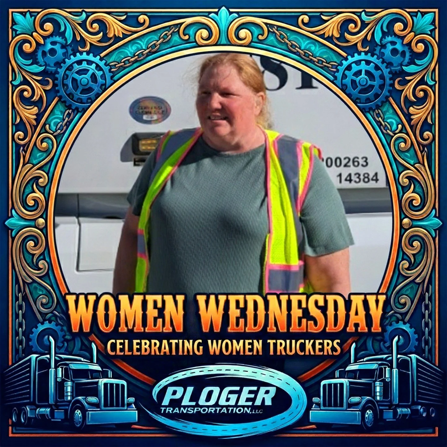 👑 𝐂𝐞𝐥𝐞𝐛𝐫𝐚𝐭𝐢𝐧𝐠 𝐂𝐡𝐫𝐢𝐬𝐭𝐢𝐧𝐞 𝐉𝐞𝐧𝐤𝐢𝐧𝐬! 👑

It&rsquo;s #WomenInTruckingWednesday, and today we are shining a massive spotlight on one of Ploger Transportation&rsquo;s absolute best&mdash;Christine Jenkins! 🚛💨

Christine doesn&r