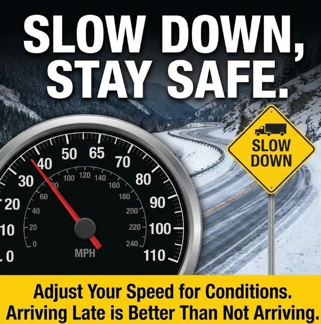 Safety tip of the day!