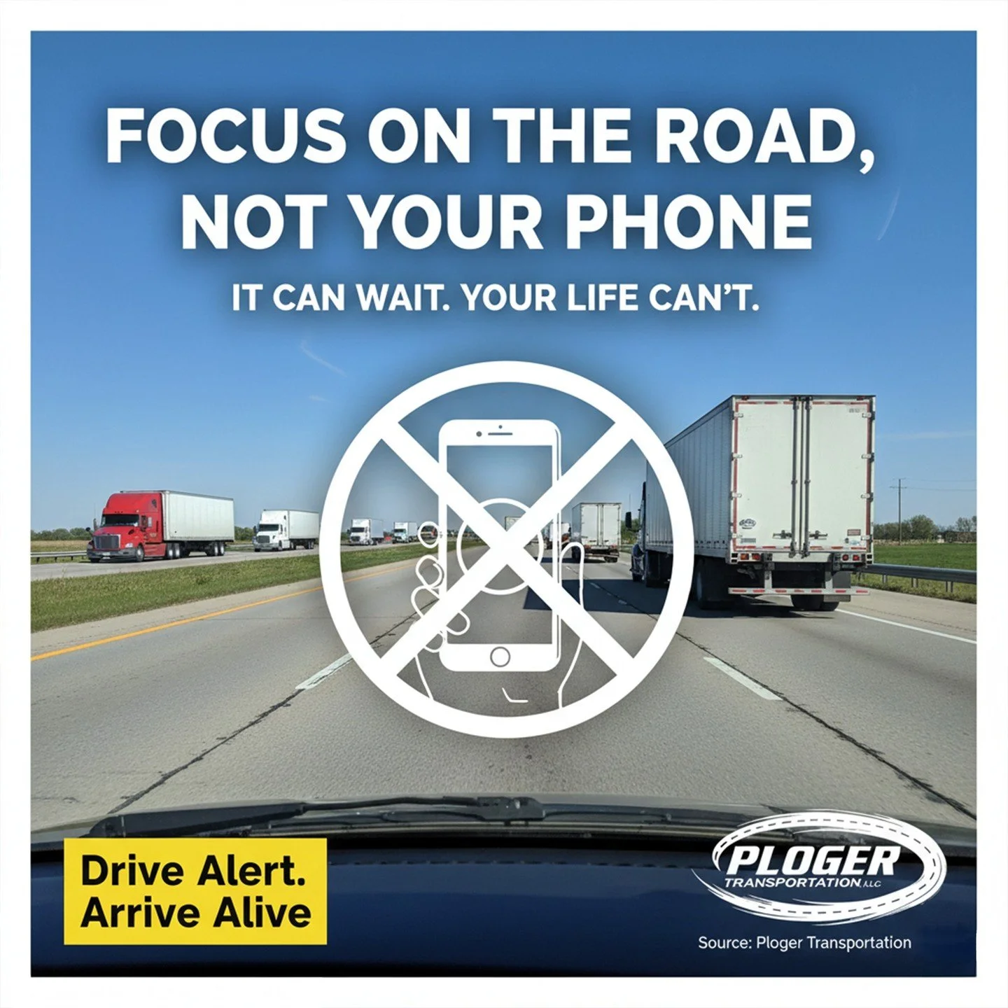 Safety tip of the day!