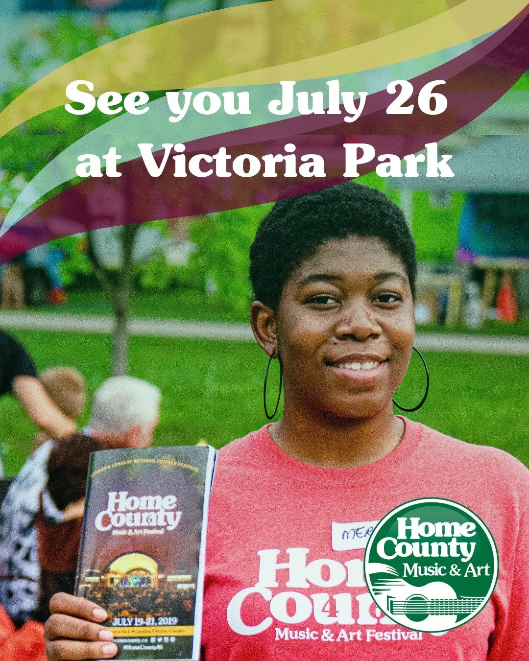 Local music. Local makers. Local food. 💚 Just 3 days until #HomeCounty2025 transforms Victoria Park into a hub of live music, handcrafted art, and amazing food! 

Don&rsquo;t miss one of London&rsquo;s most beloved summer festivals. Bring your frien