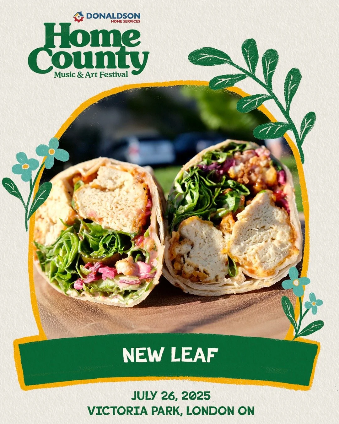 Good music deserves great food. 🎶🍴 

Our food vendors bring the best of local flavours and festival favourites to the park &mdash; from vegan delights to indulgent comfort eats. 

Come taste the spirit of Home County! 🌮🥙 #SupportLocal #HomeCounty