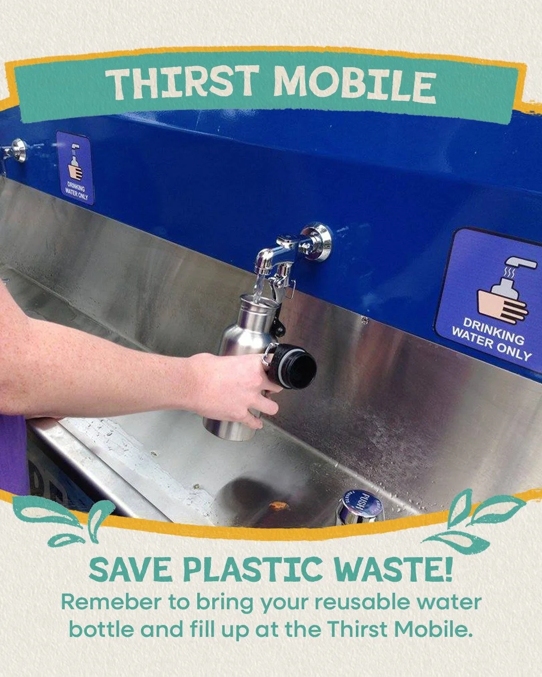 💧 Stay cool and hydrated at Home County Music &amp; Art Festival with help from the Thirst Mobile courtesy of the @cityoflondonont! 

Bring your refillable water bottle or vessel and fill up for free throughout the day&mdash;it's good for you and th