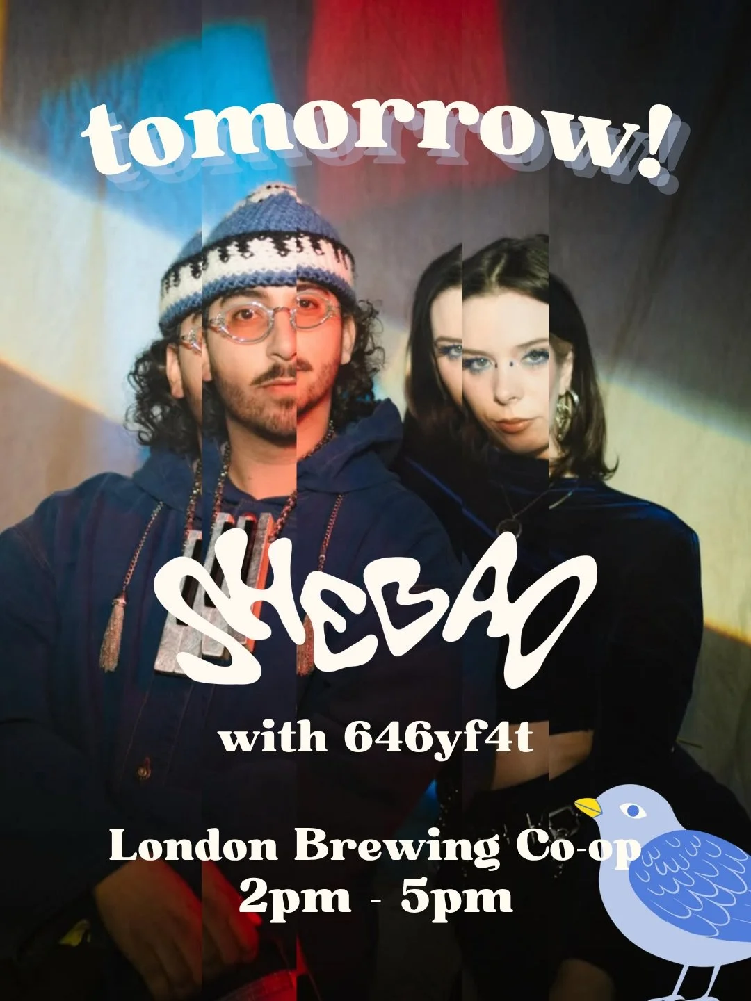 @shebadmusic returns to London with @646yf4t tomorrow afternoon at @londonbrewingca! 

Don&rsquo;t miss it!