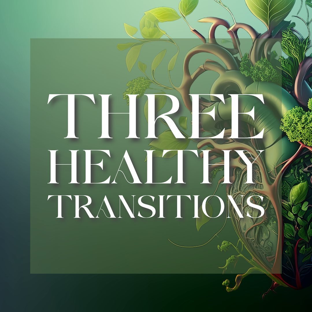 Pastors Joshua &amp; Raquel taught us three healthy types of transitions. They took the time to explain that all three of these healthy transitions are good. If you want to rewatch or catch up on this message you can find it on our YouTube page. The 