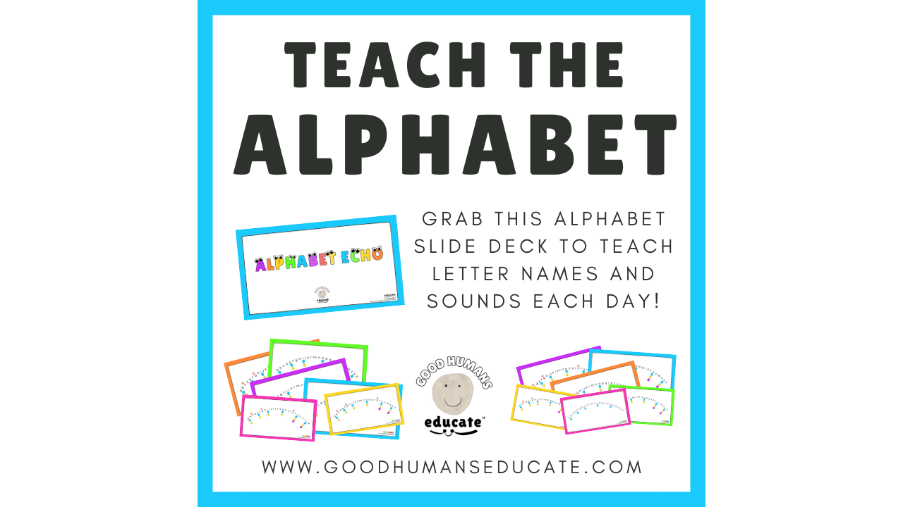 📚 Teach the Alphabet with Educate's Alphabet Echo