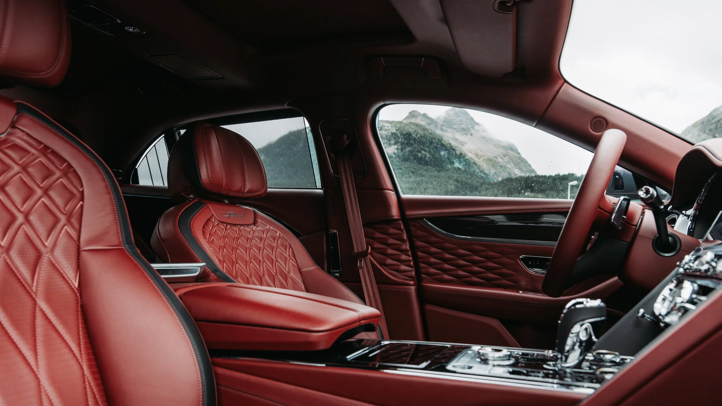 Capturing Elegance in St. Moritz: A Journey with Bentley's Flying Spur Speed