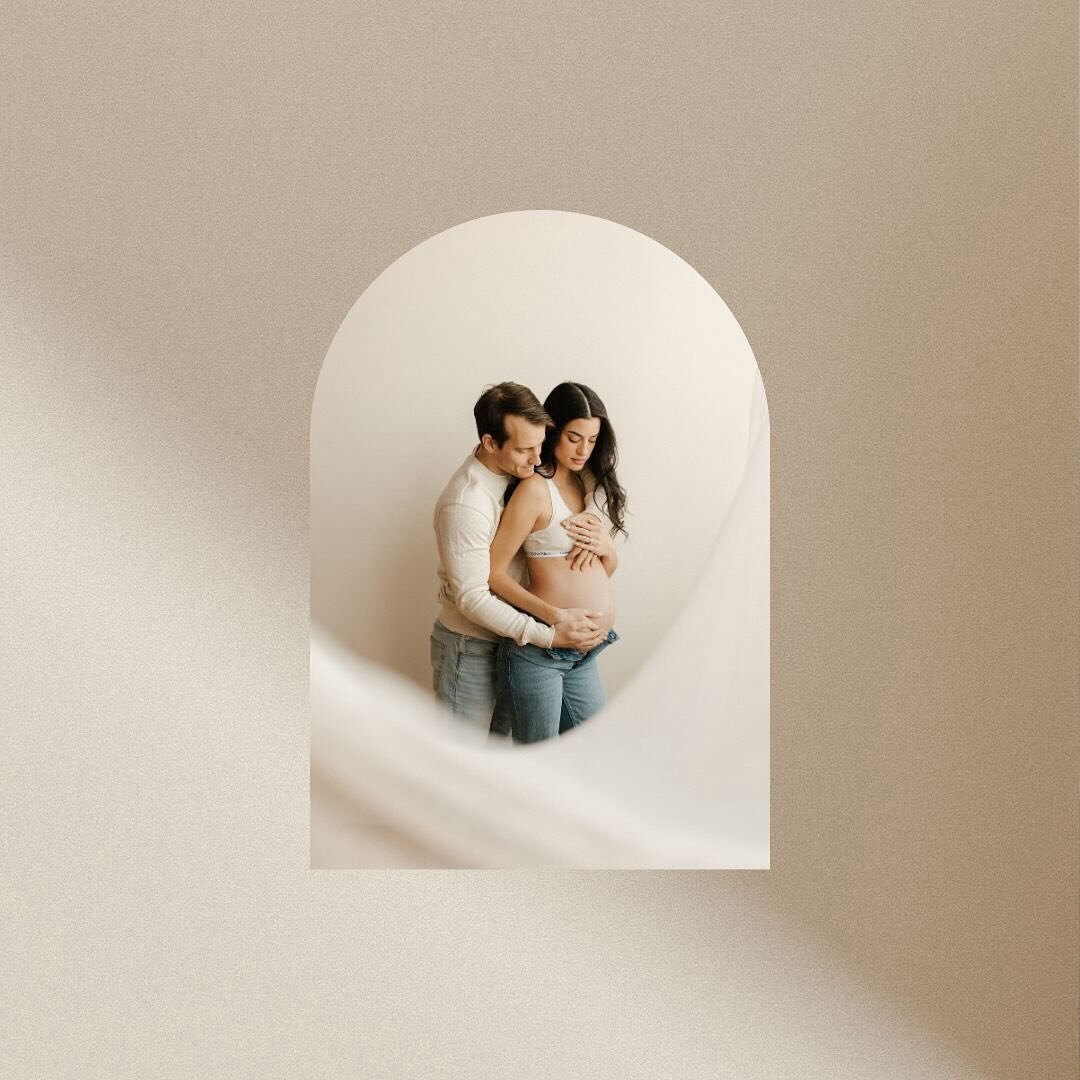 &quot;And suddenly, you were my everything.&quot;
Had these sweet parents-to-be in the studio and I'm obsessed with the simplicity and pure love these images say. 🤍
