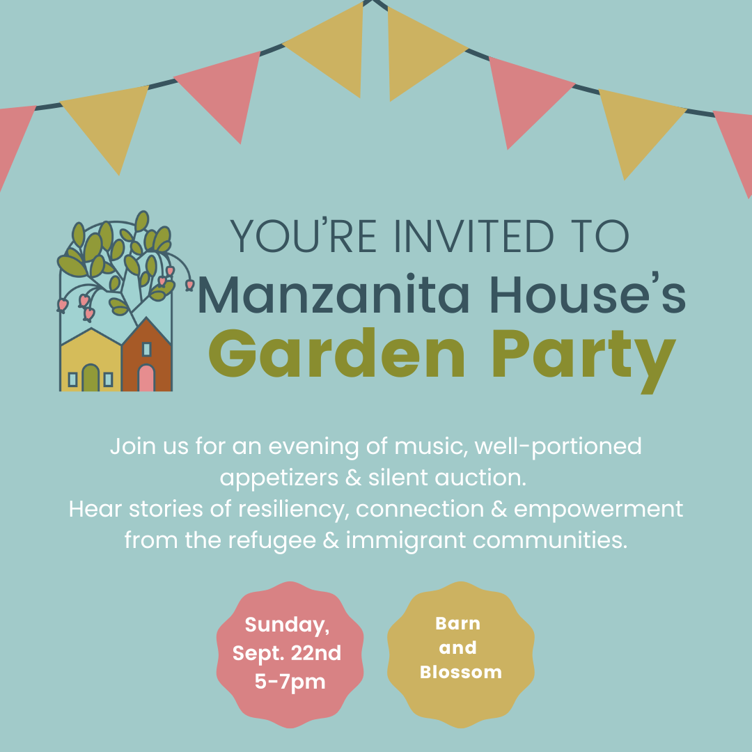 Manzanita House Garden Party Fundraiser