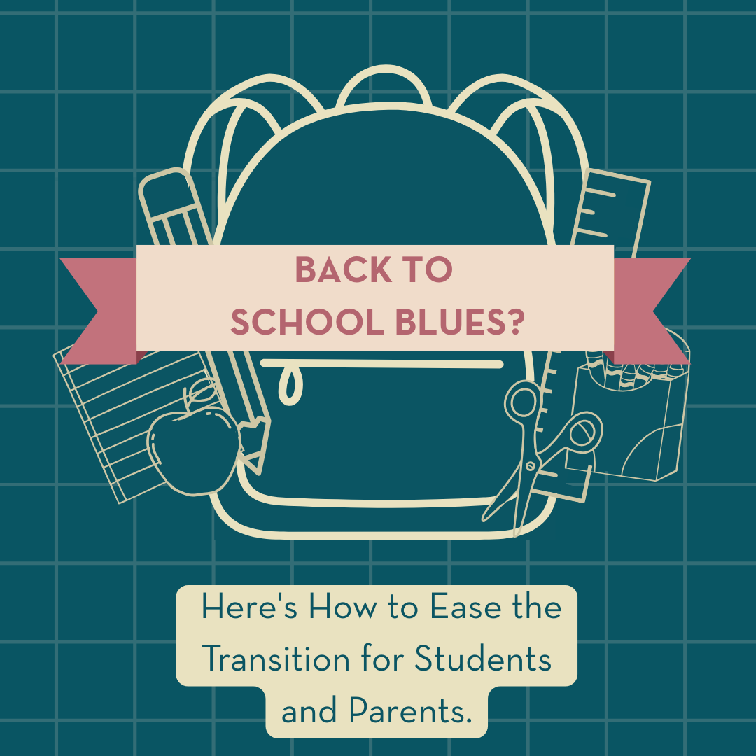 Back to School Stress: Tips for Kids, Parents, and Families