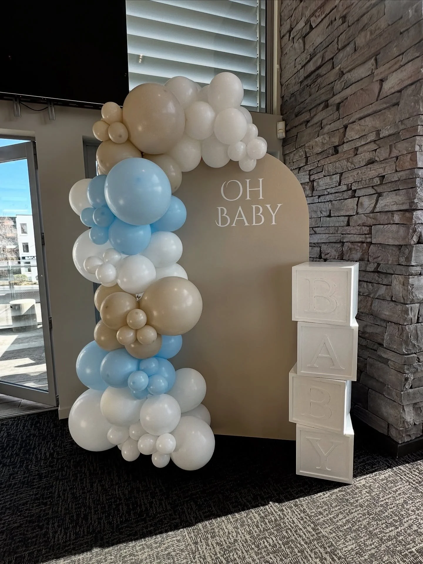 ✨ Baby on the way 💙

A soft and dreamy combo of white sand, white, and pastel blue balloons, paired with perfectly crafted by MKT wooden baby blocks &mdash; the sweetest setup to celebrate this special little arrival on the way 👶🎈

Simple, stylish