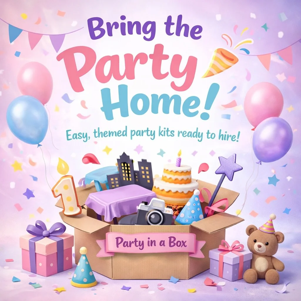 🎉 Bring the Party Home with MKT&rsquo;s Party in a Box! 🎉

We know how tricky party supplies can be &mdash; they&rsquo;re expensive, and all too often they&rsquo;re used once and tossed. That&rsquo;s why we created Party in a Box: a fun, stylish, a