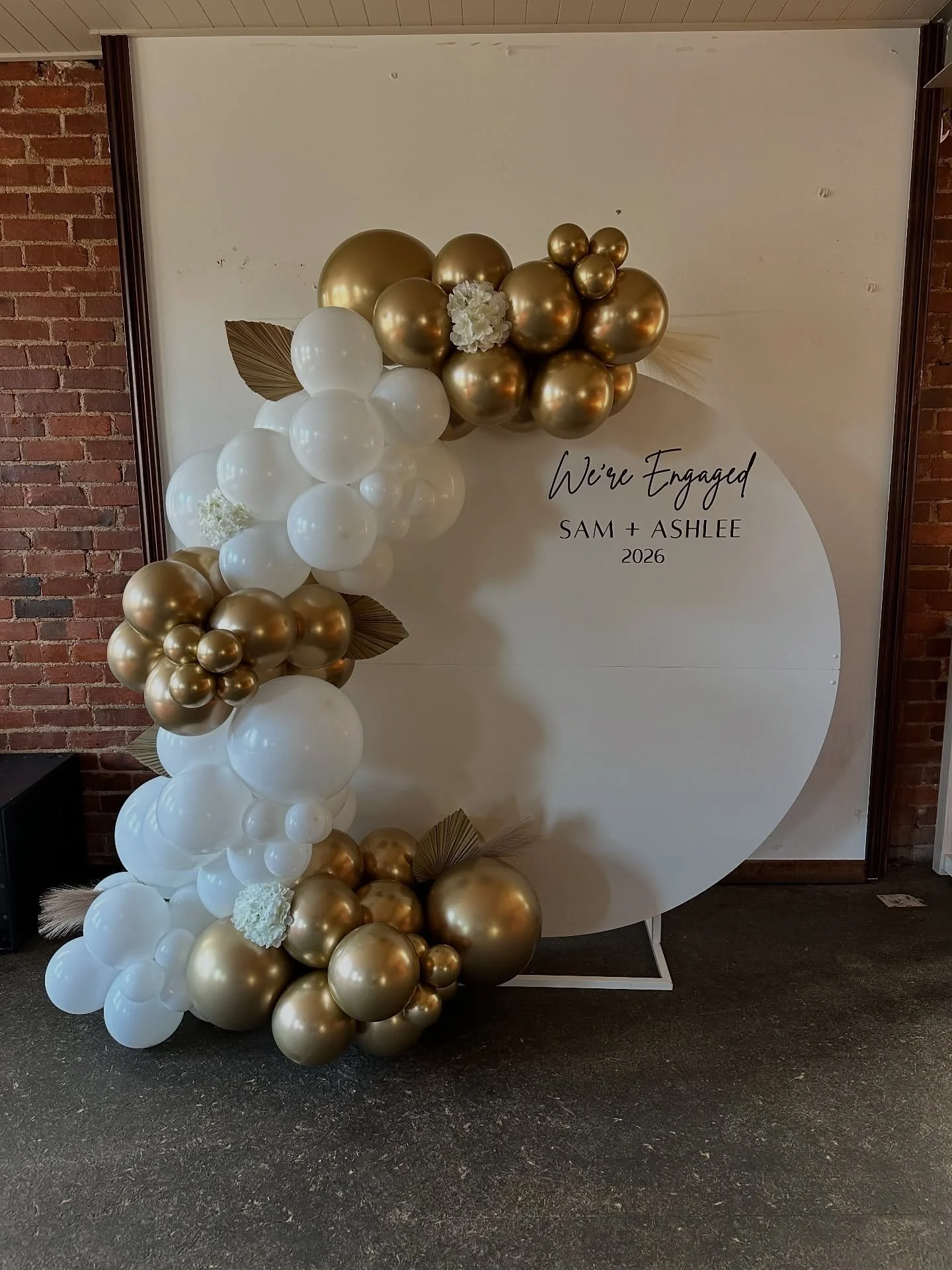 A moment for love, styled to perfection 🤍✨

The perfect setting to celebrate something so special &mdash; Happy Engagement Sam &amp; Ashlee 💍
Here&rsquo;s to your next chapter together 🥂

Venue The Kensington