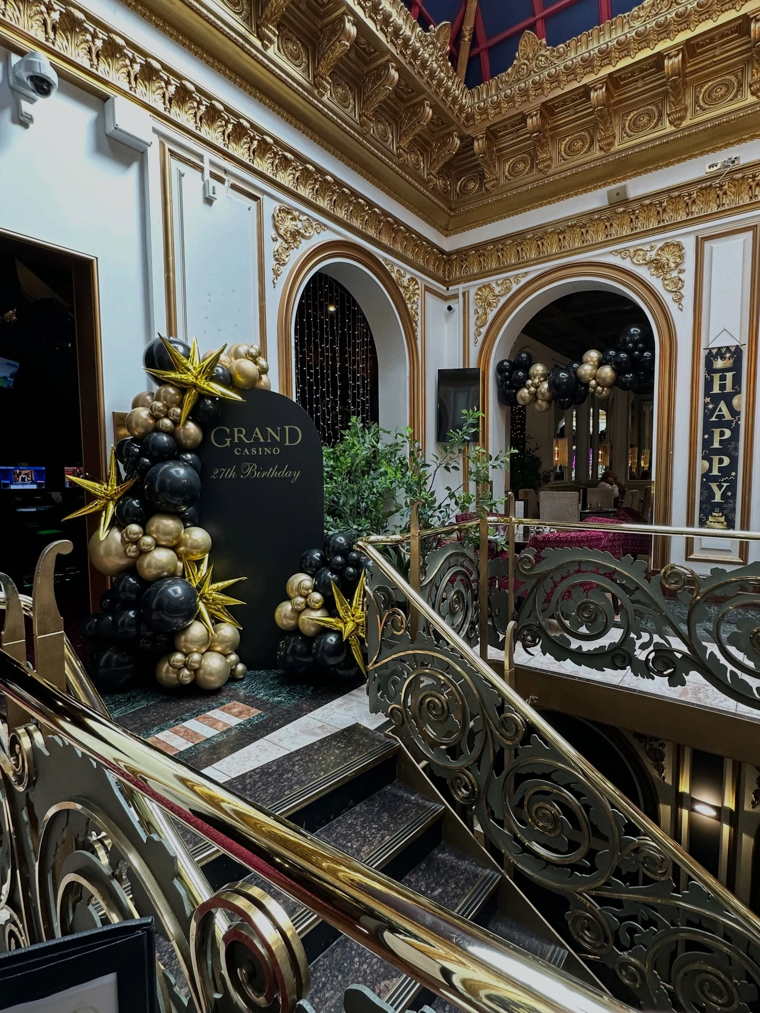 ✨ 27 YEARS OF GRAND MOMENTS ✨

@grandcasinodunedin is celebrating 27 years, and what better way to mark the occasion than with a little black &amp; gold glamour! 🖤✨

We brought the striking black and gold styling to life for a weekend of celebration