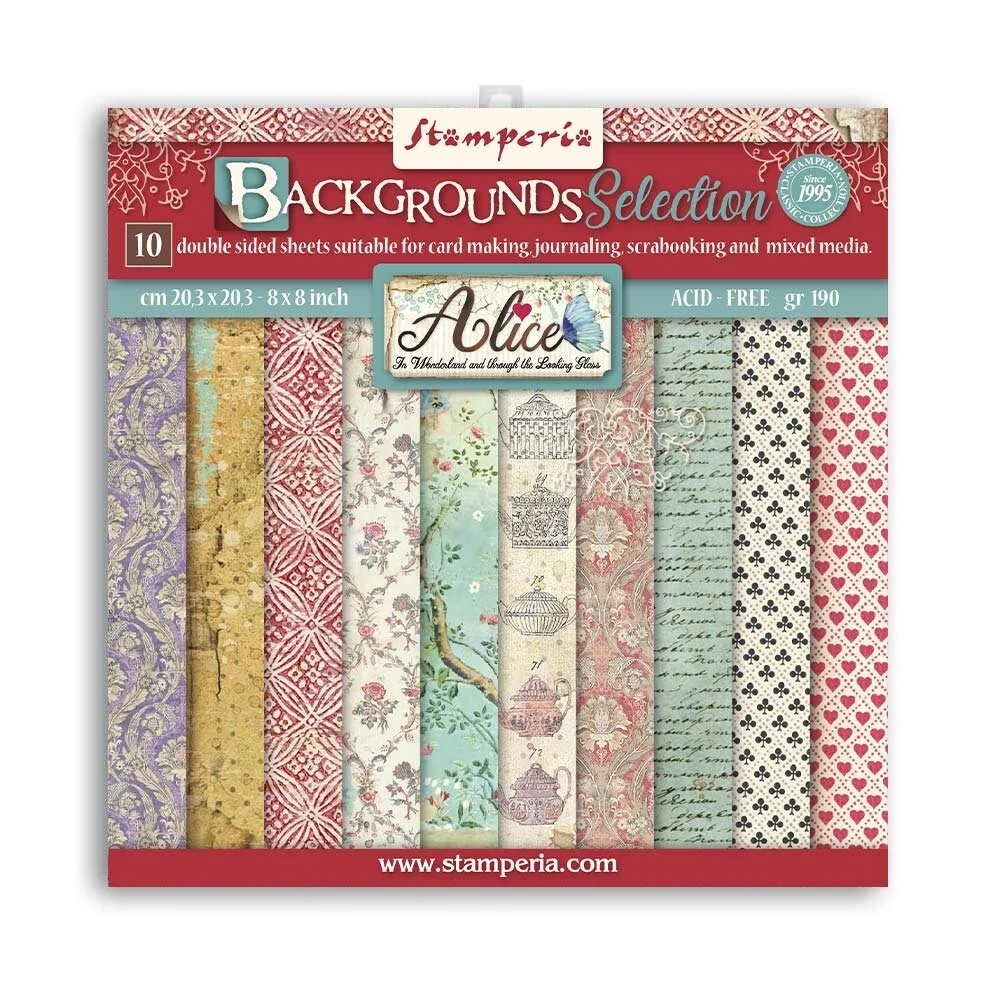 8x8 Scrapbook Paper