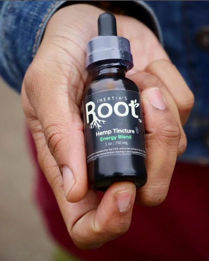 Inertia's Root Black Owned CBD Hemp Tincture