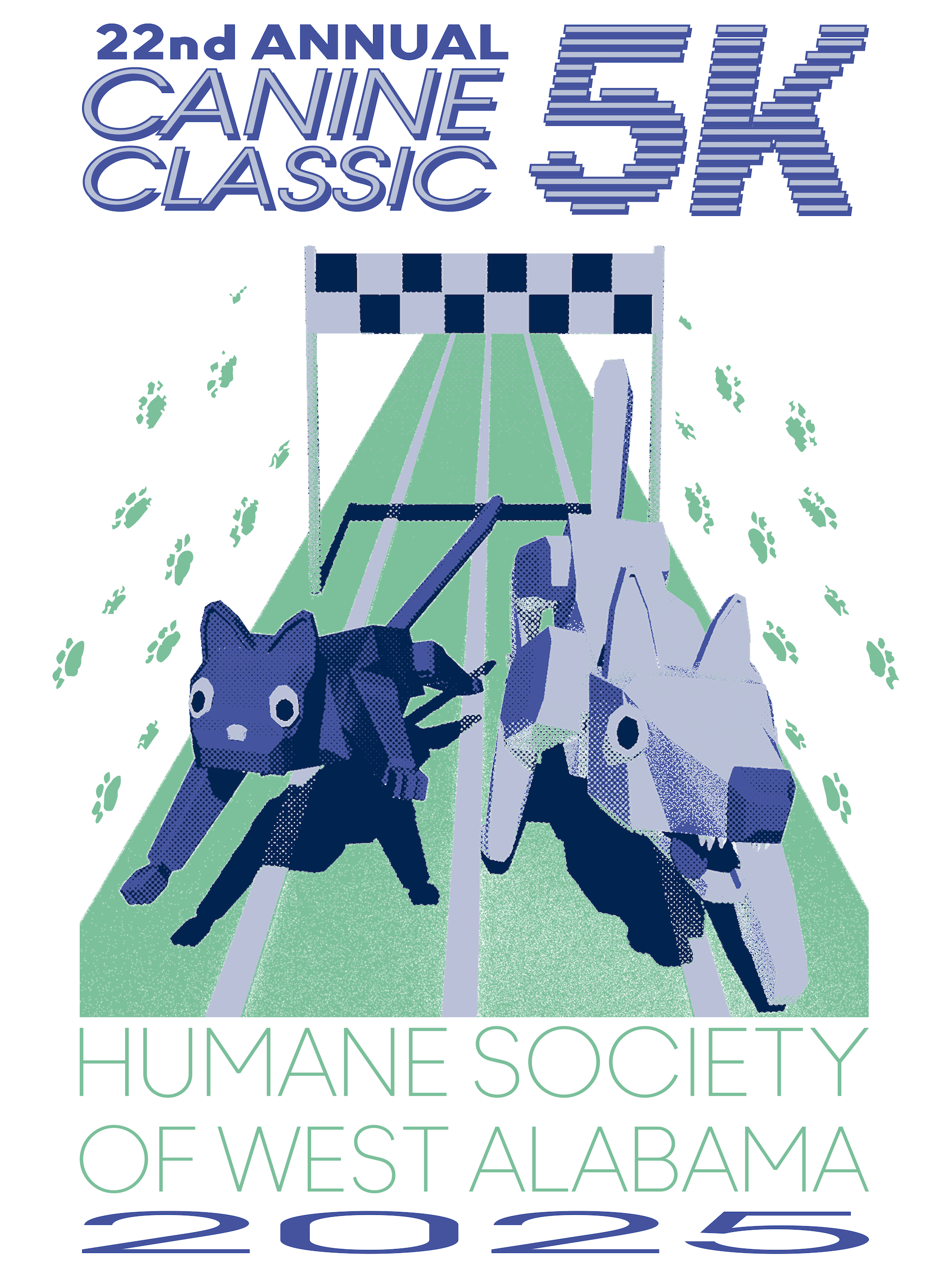 canine classic 5k shirt (print ready).png