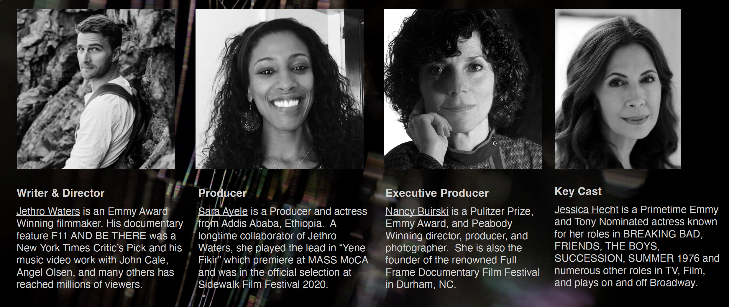 Jethro Waters, Sara Ayele, Nancy Buirski, Jessica Hecht, Gunfighter Paradise