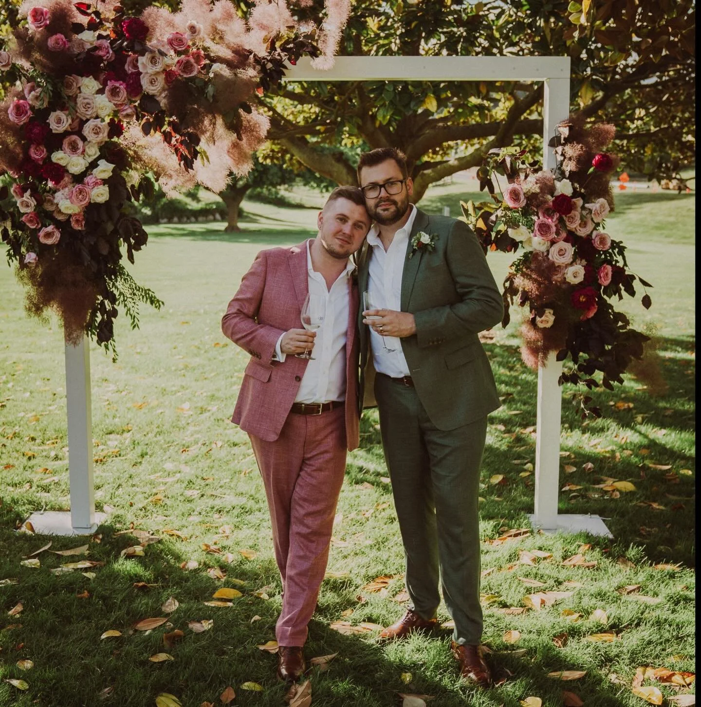 My cousin @juliansew  and @loganchurchnz  on their special wedding day earlier in November. So happy to celebrate with you all xxx