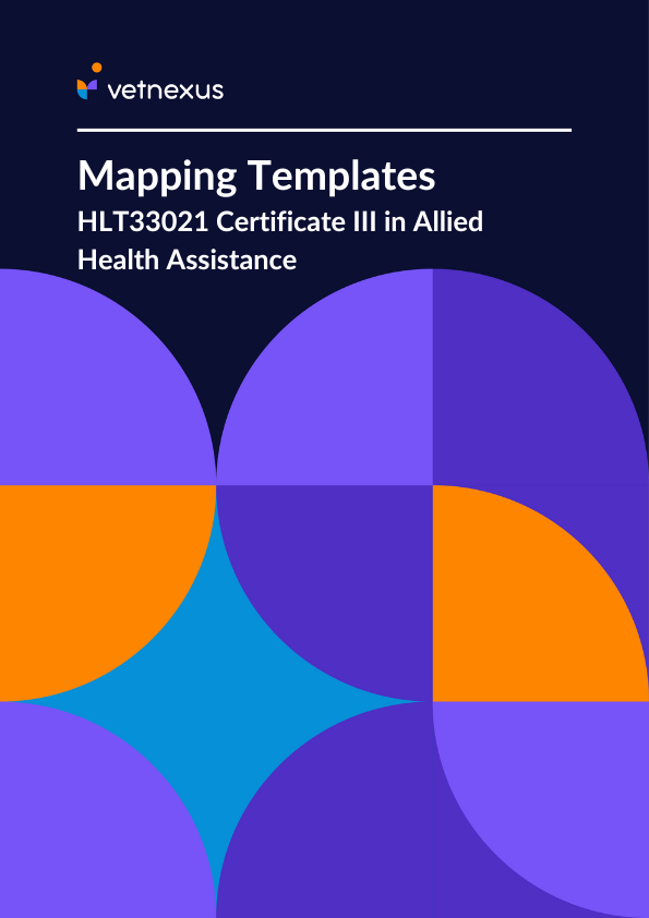MAPPING TEMPLATE: HLT33021 Certificate III in Allied Health Assistance ...
