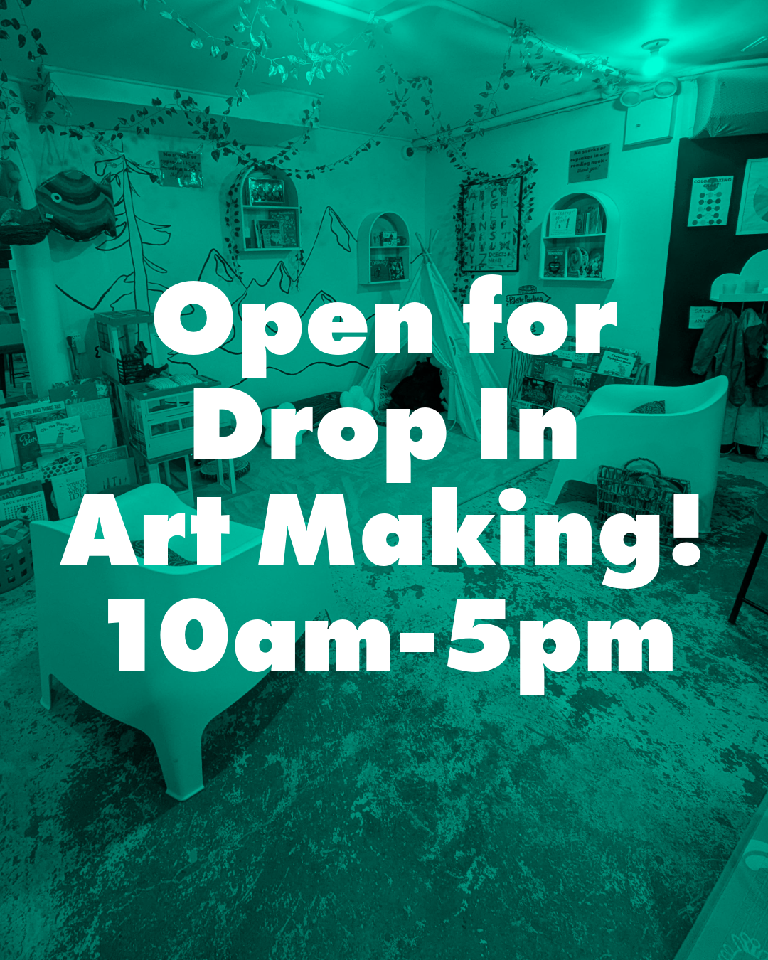 Open for Drop In Art Making 