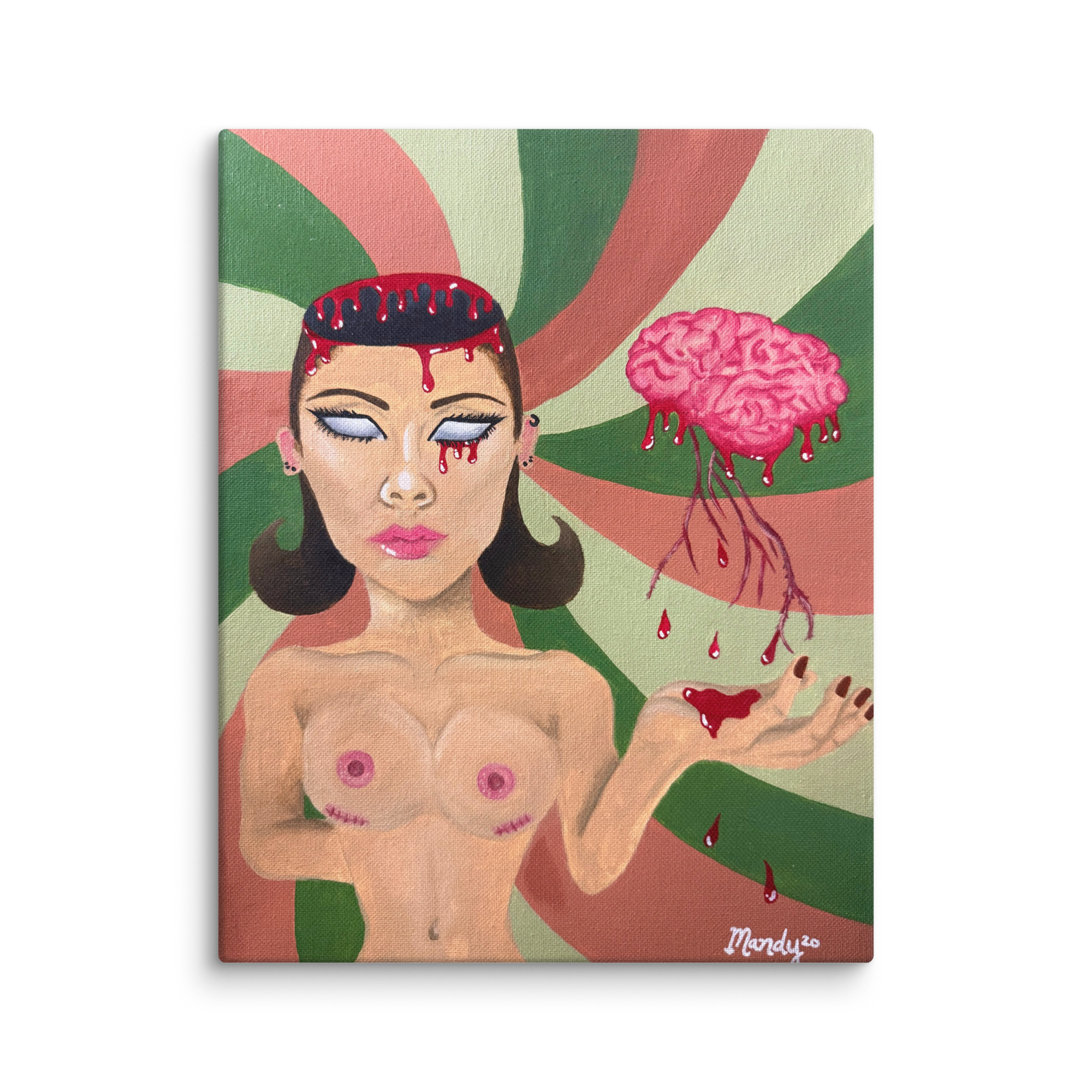 Now I'll Be Able to Sleep 11x14" Canvas