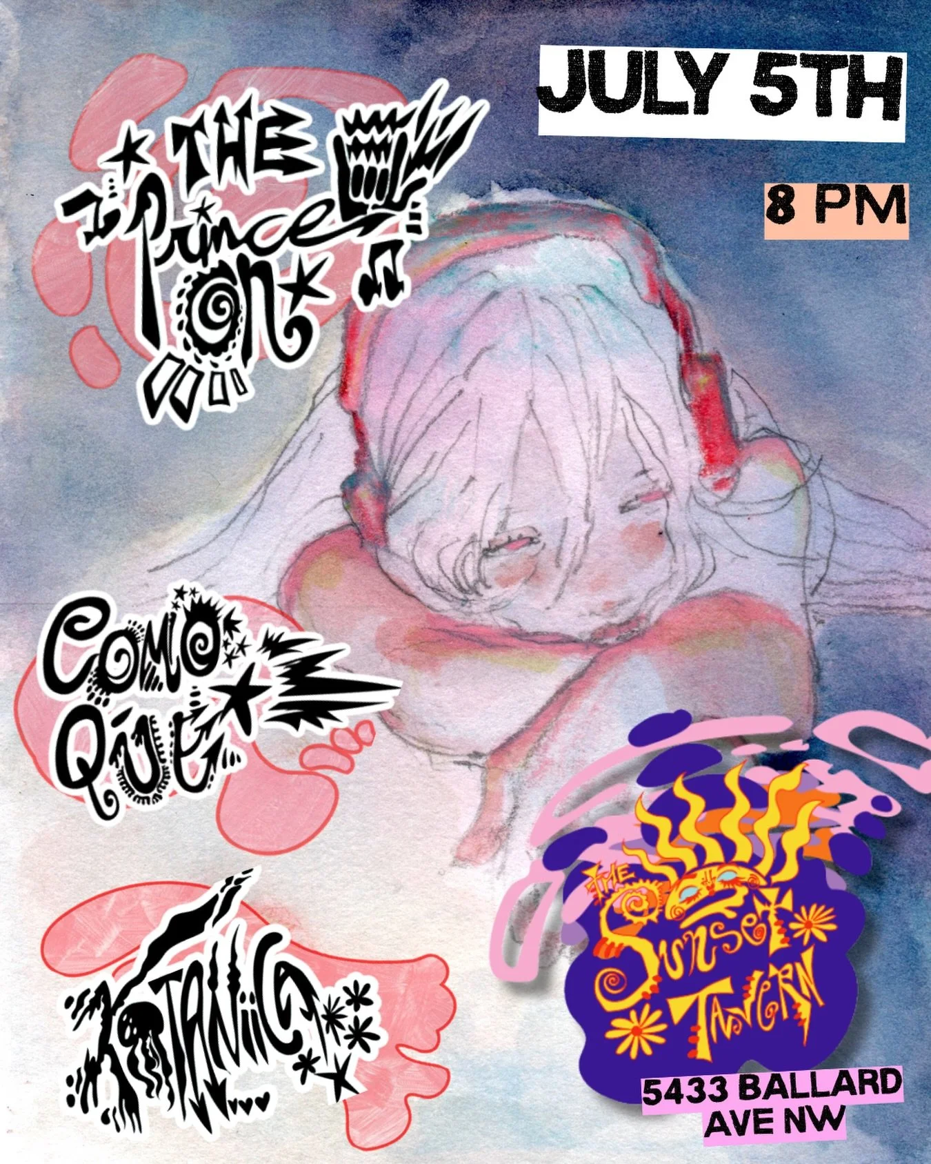 What up Instagram!!! 🌊🌟🤪

We will be playing at The Prince On&rsquo;s YES TO LOVE show at sunset tavern with Como Que July 5th!!! Be there at 8. So happy to support Joseph for his project and his SICK record he will also be selling at this event!!
