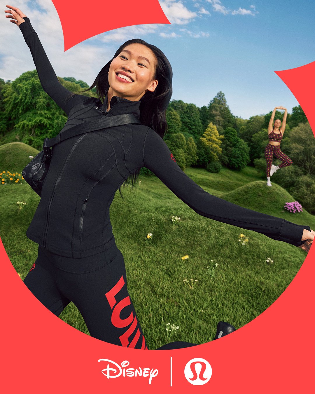 @lululemon / @disney collabs. K/POST on the retouching, compositing and color, @mojosupermarket leading the charge.