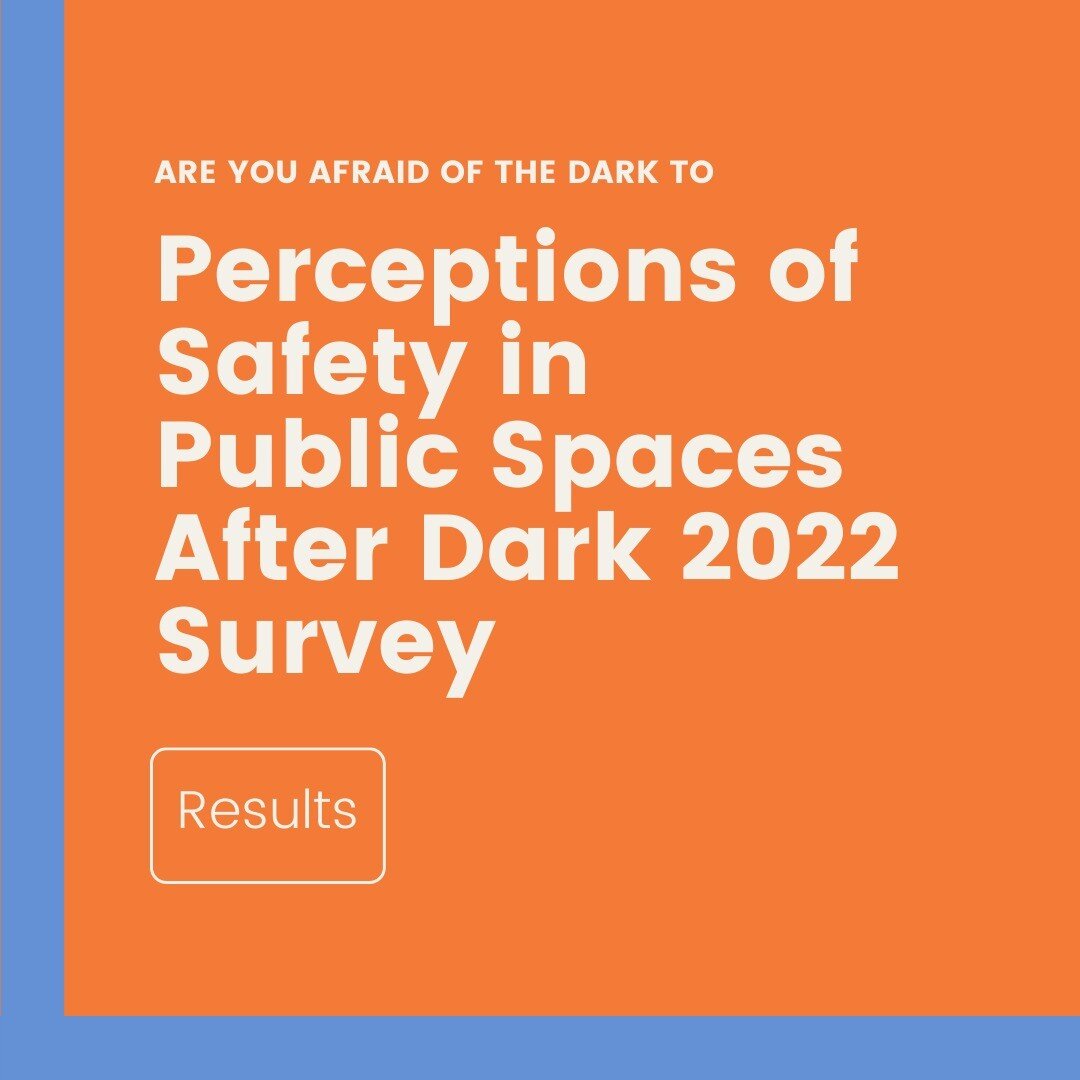 SURVEY RESULTS...

Special thanks to everyone who took the time to complete and share our survey!🥰

Unsurprisingly, safety was the most crucial factor in encouraging outdoor public space use amongst respondents. Especially given that more than 75% o