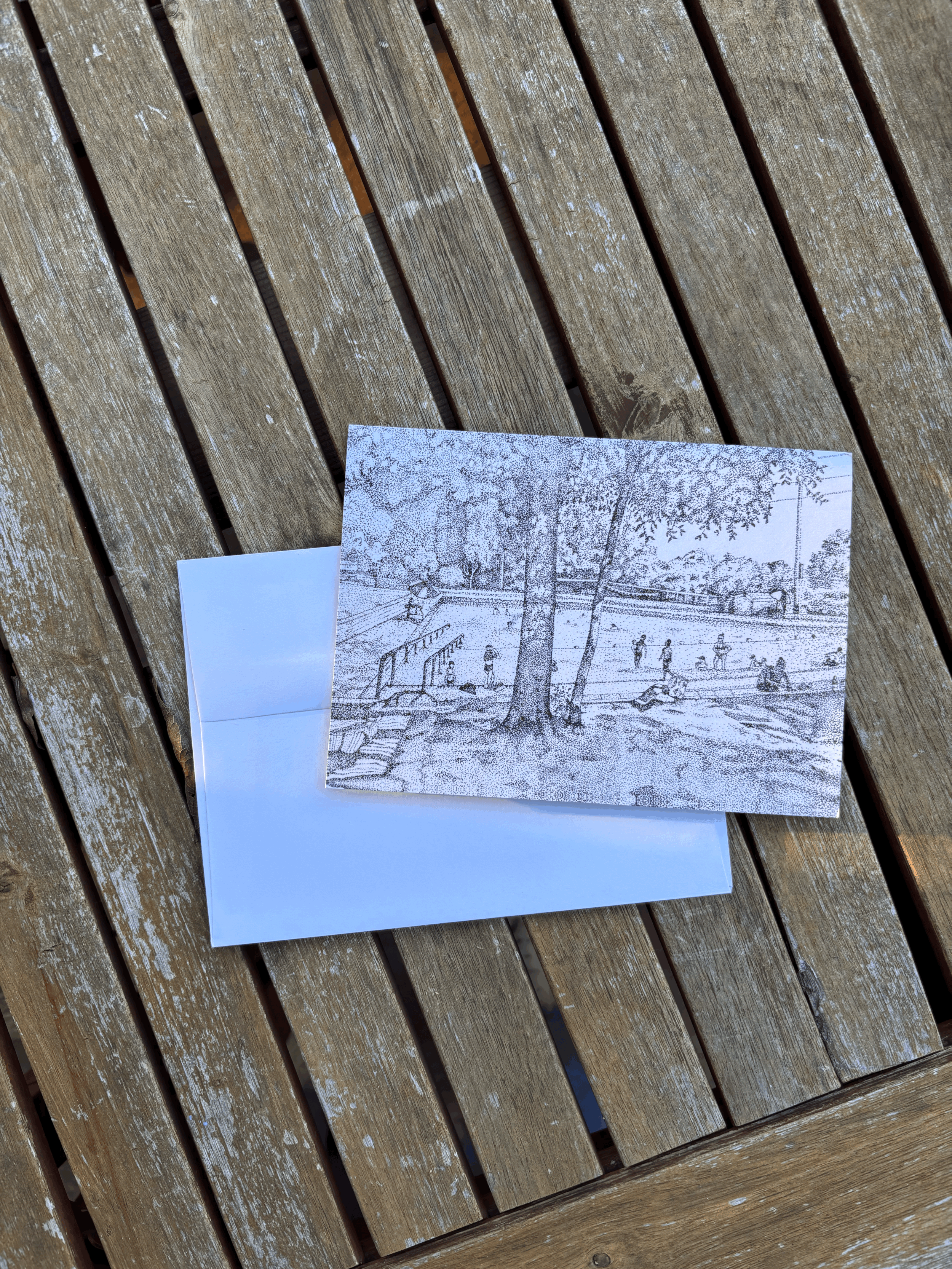 Deep Eddy Greeting Card