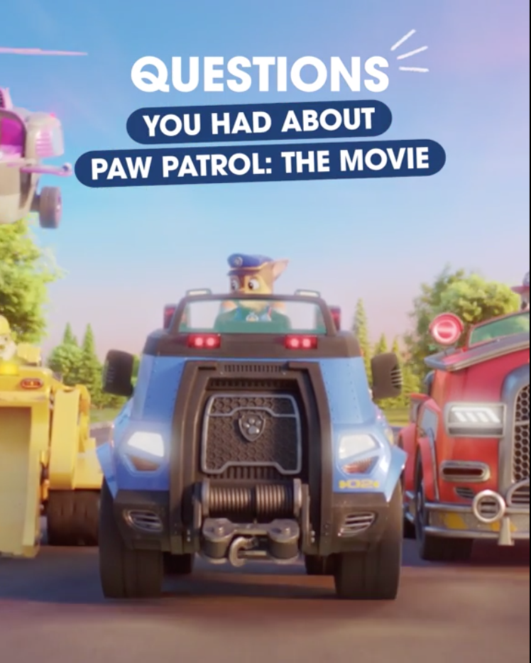Questions You Had About the PAW Patrol Movie 