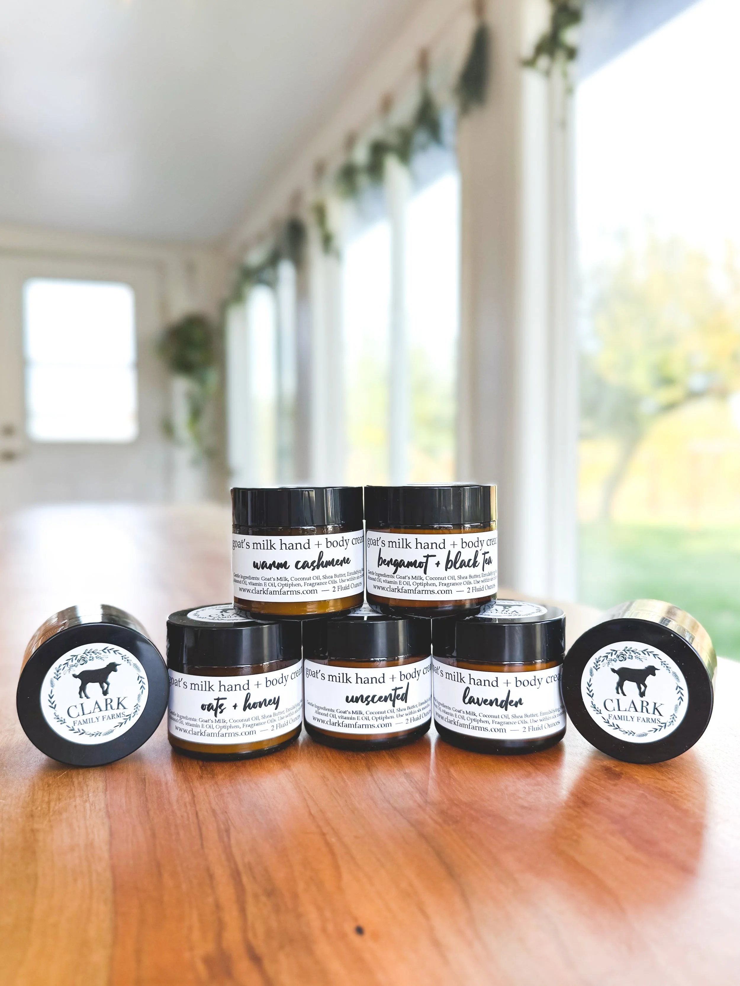 Goat's Milk Hand + Body Cream — Choose Your Own SAMPLE PACK!