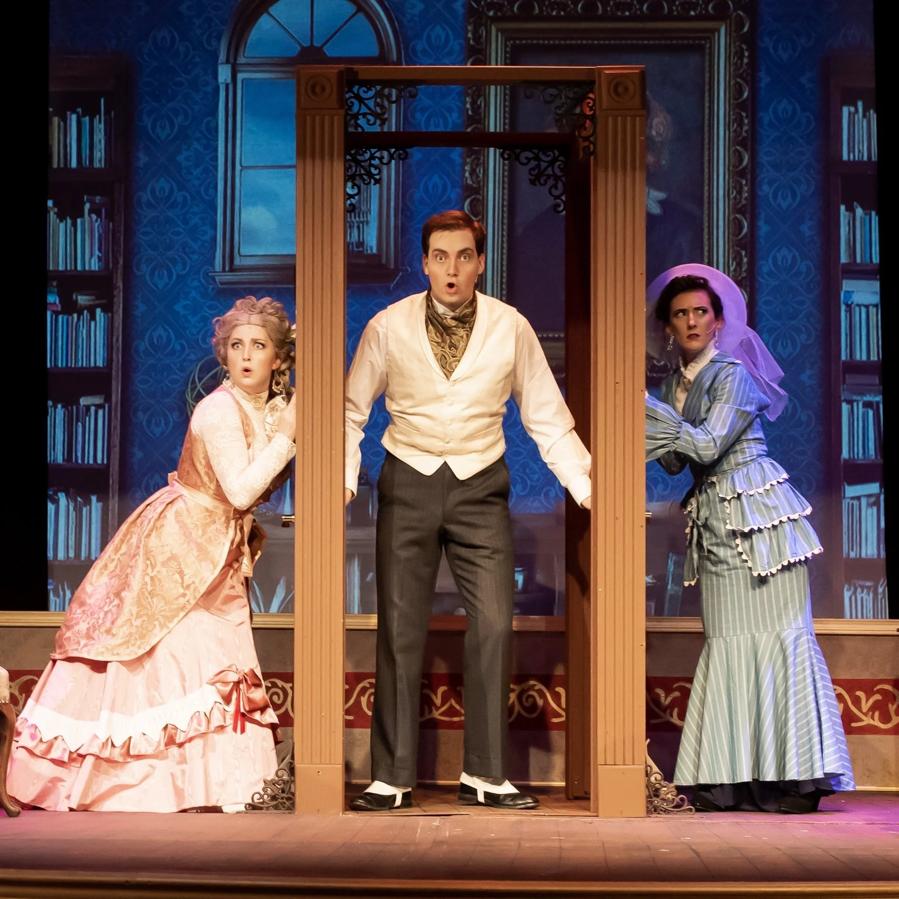  Phoebe - "A Gentlemen's Guide to Love and Murder" at Edmonds Driftwood Players 