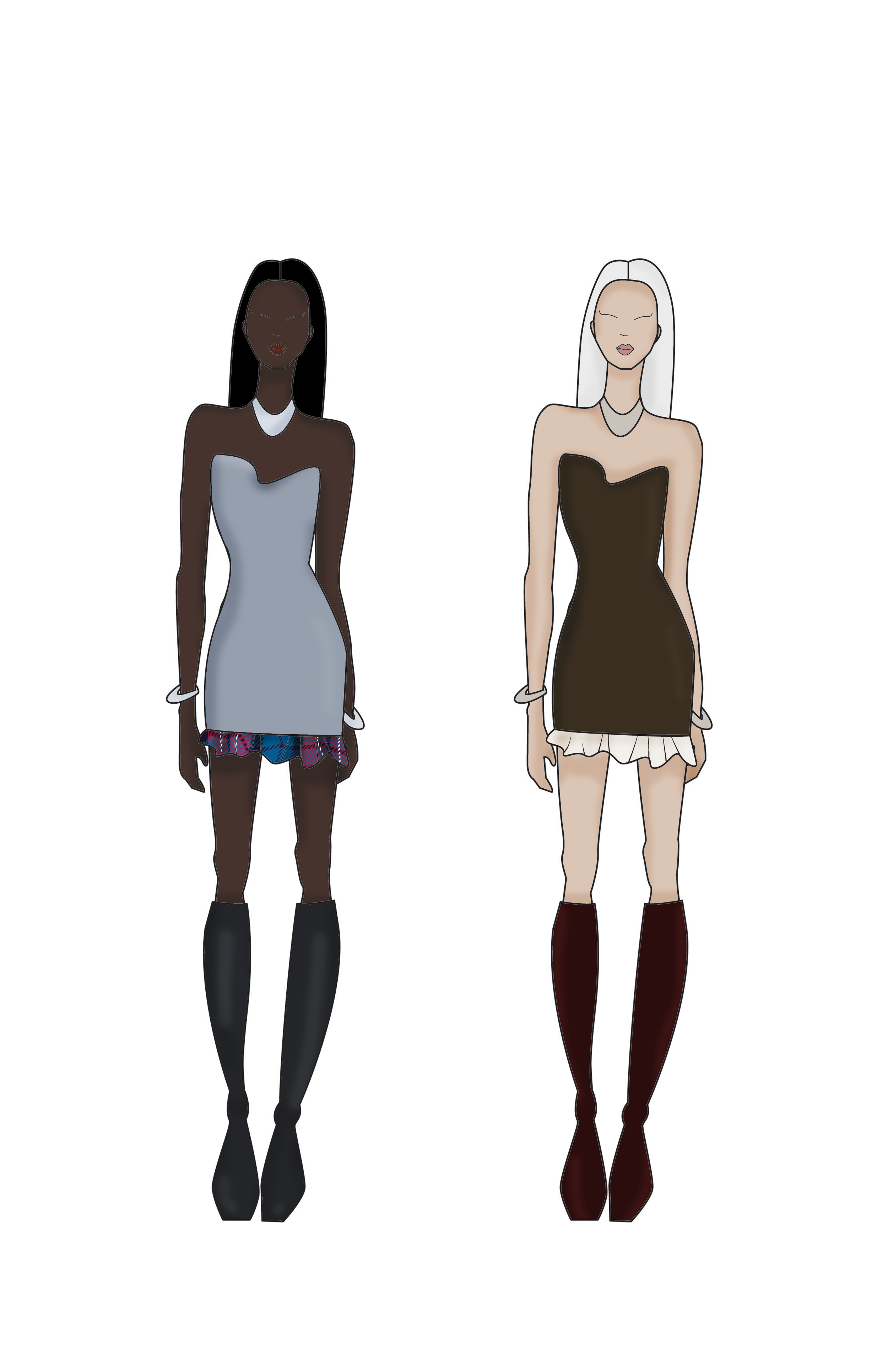 Illustrator designed to Photoshop coloring